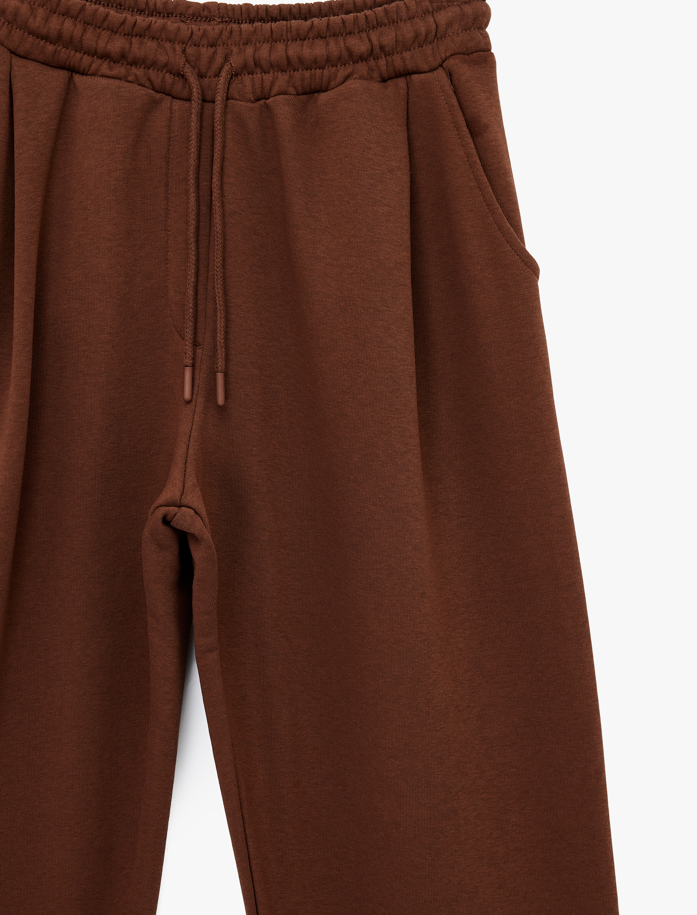   Beli Bağcıklı Cepli Geniş Paça Oversize Eşofman Altı