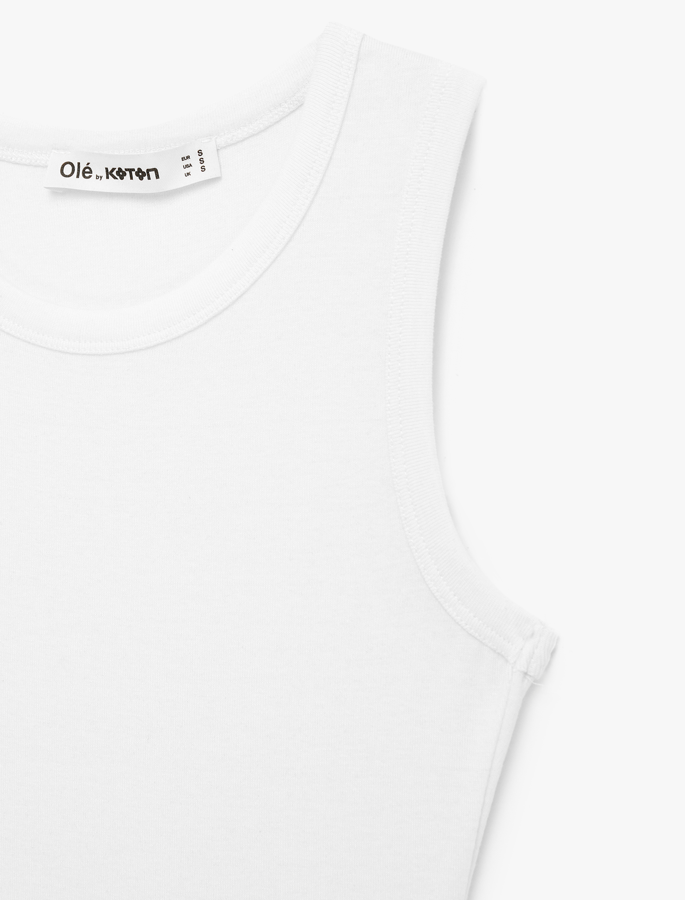   Çıtçıt Düğme Detaylı Kolsuz Bisiklet Yaka Bodysuit