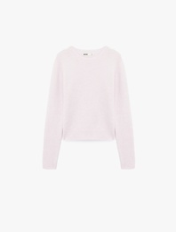 Uzun Kollu Bisiklet Yaka Triko Kazak