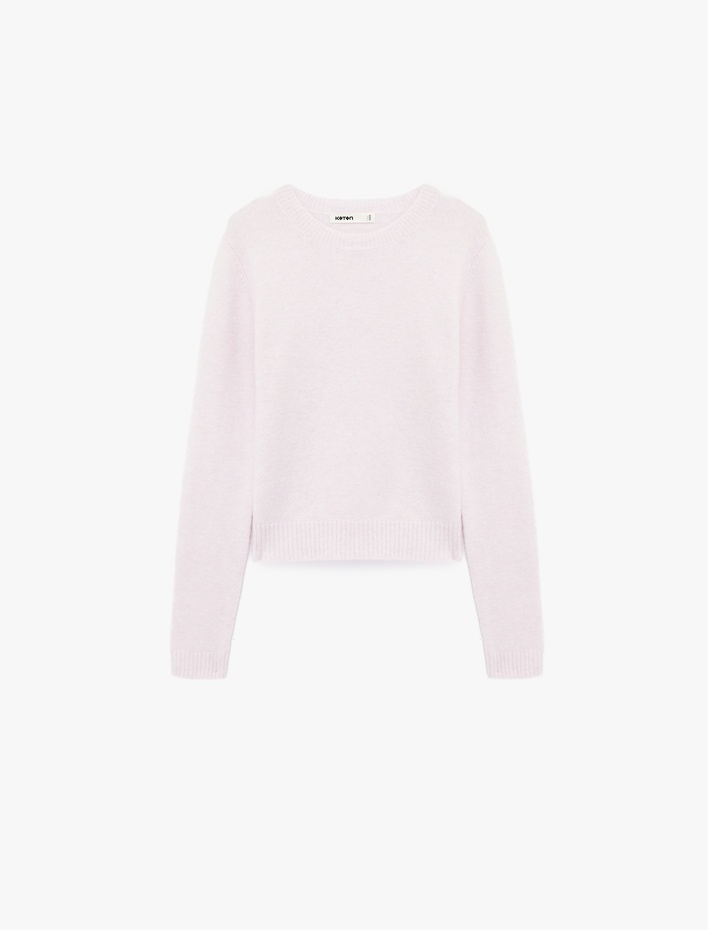  Uzun Kollu Bisiklet Yaka Triko Kazak