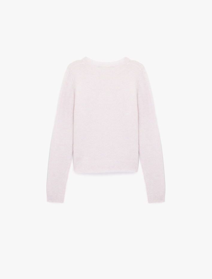  Uzun Kollu Bisiklet Yaka Triko Kazak