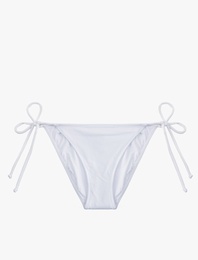 Yanları Bağlamalı İpli Dokulu Bikini Altı