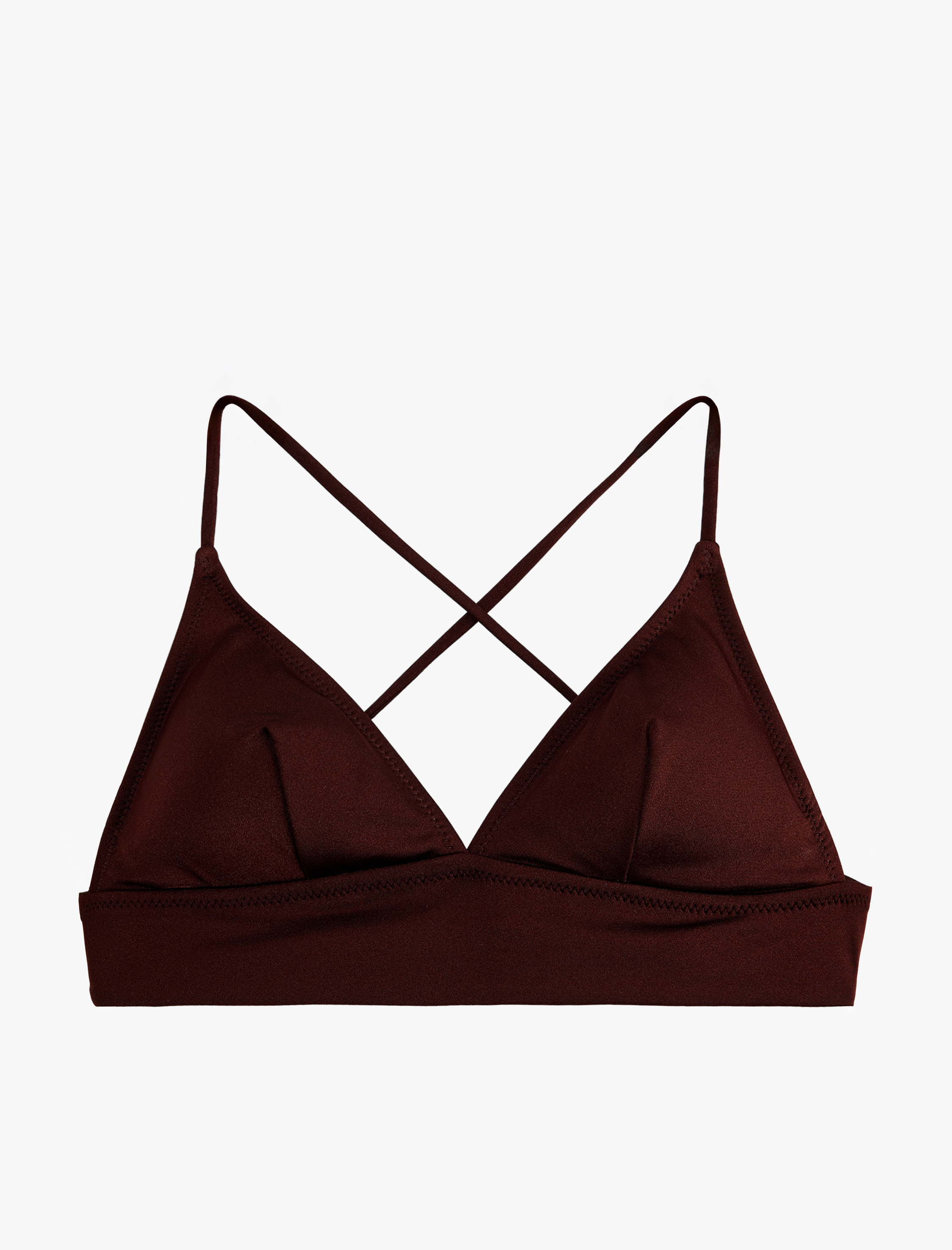   Çapraz Askılı Bralet Bikini Üstü