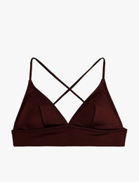 Çapraz Askılı Bralet Bikini Üstü