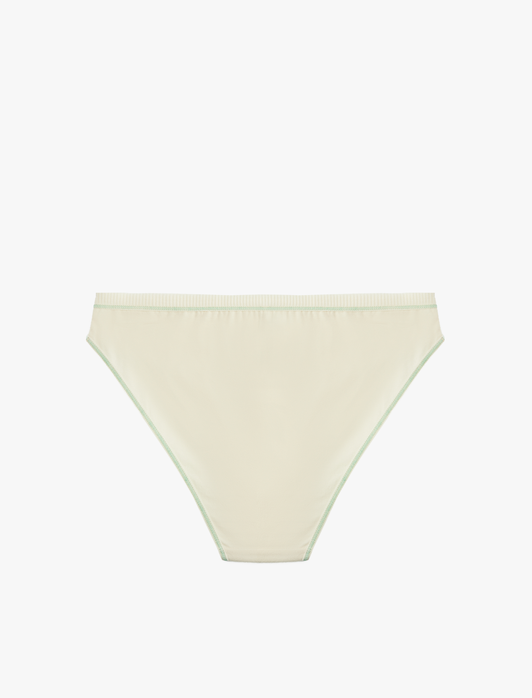   Dikiş Detaylı Rahat Kalıp Baskılı Pamuklu Brief Külot