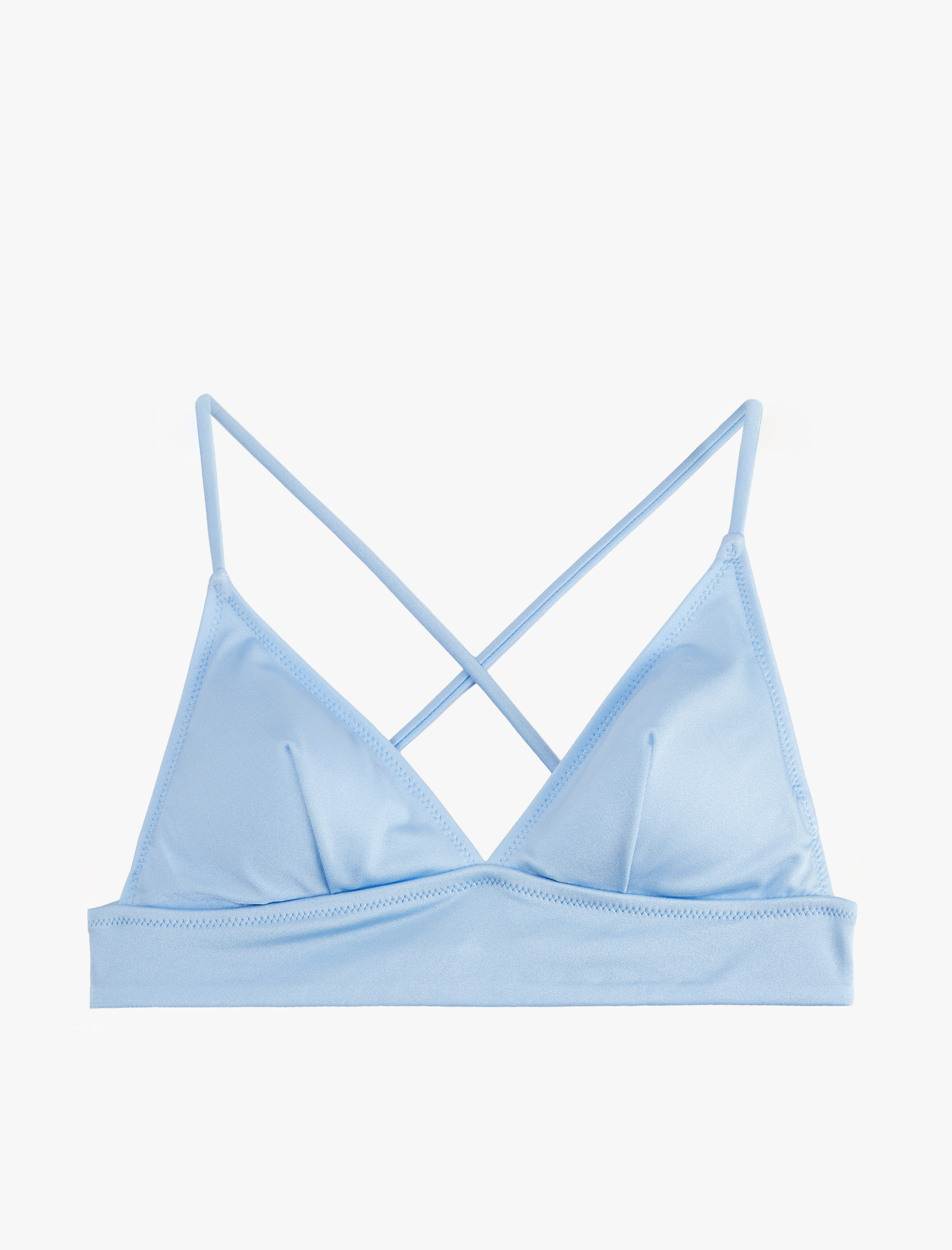   Sırt Bağlama Detaylı Bralet Bikini Üst