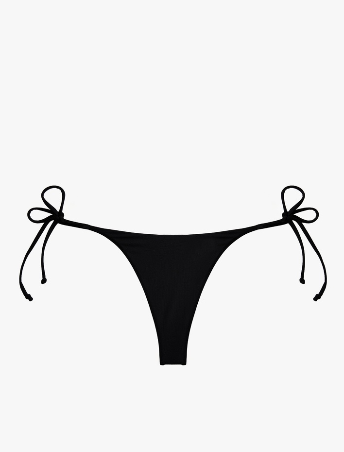  Düşük Bel İpli String Mikro Bikini Altı