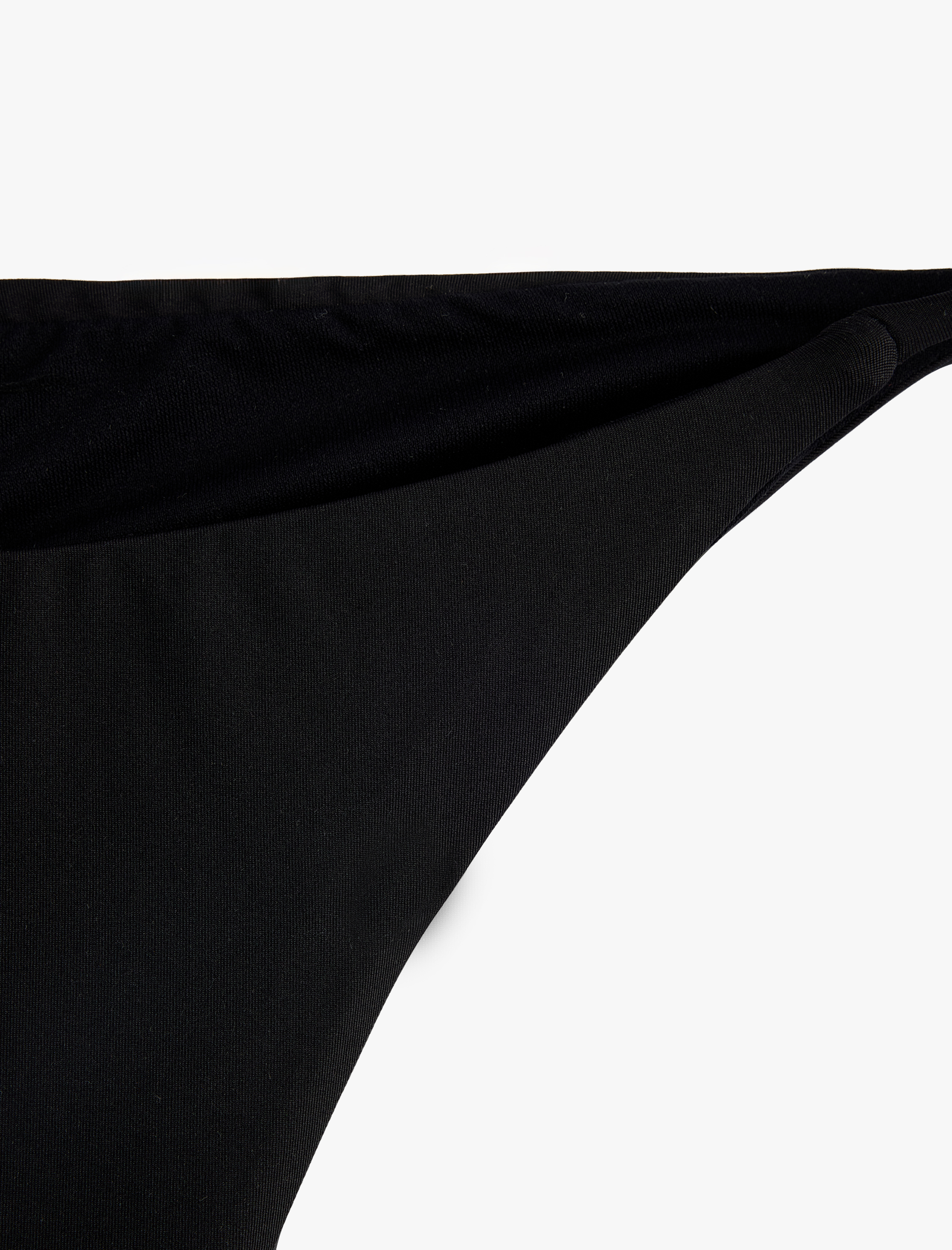   Arkası Drape Detaylı İpli Brazilian Bikini Altı