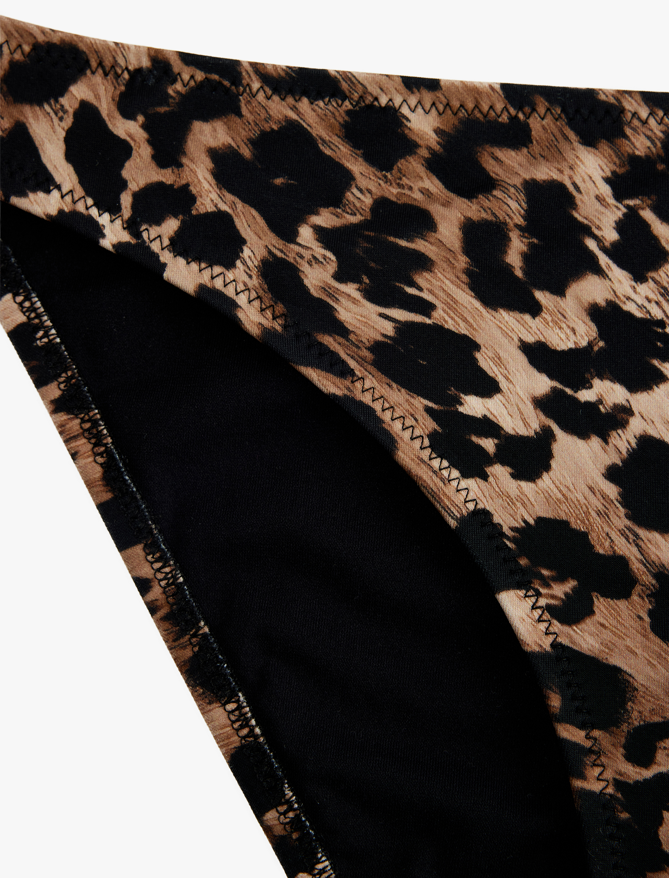   Leopar Desenli Bikini Altı