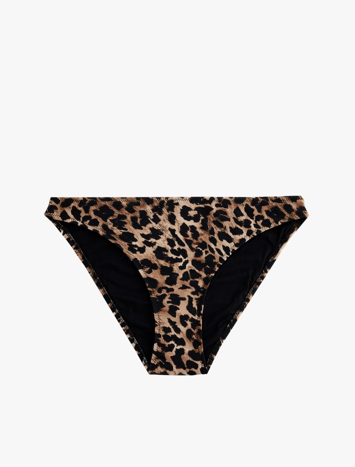  Leopar Desenli Bikini Altı