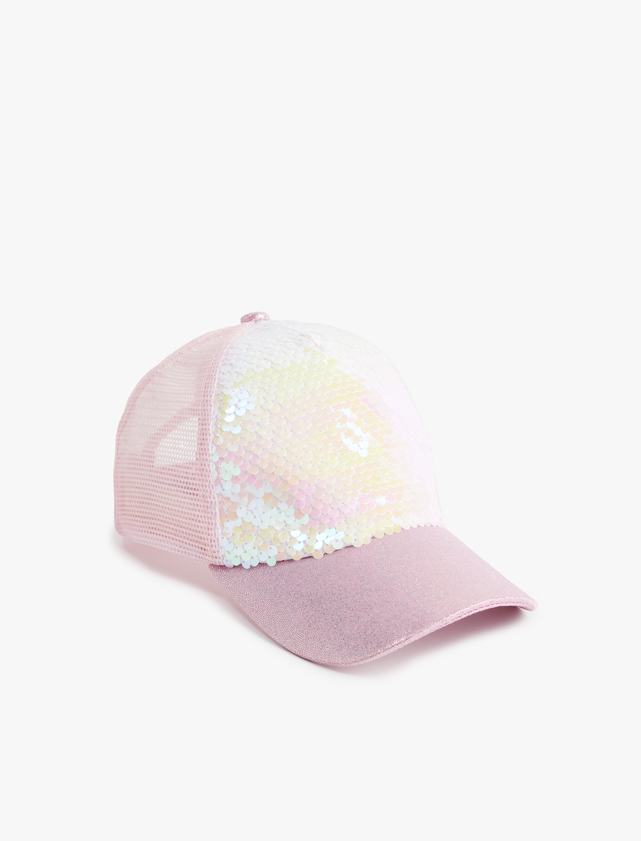  Kız Çocuk Pullu Payetli Kep Şapka