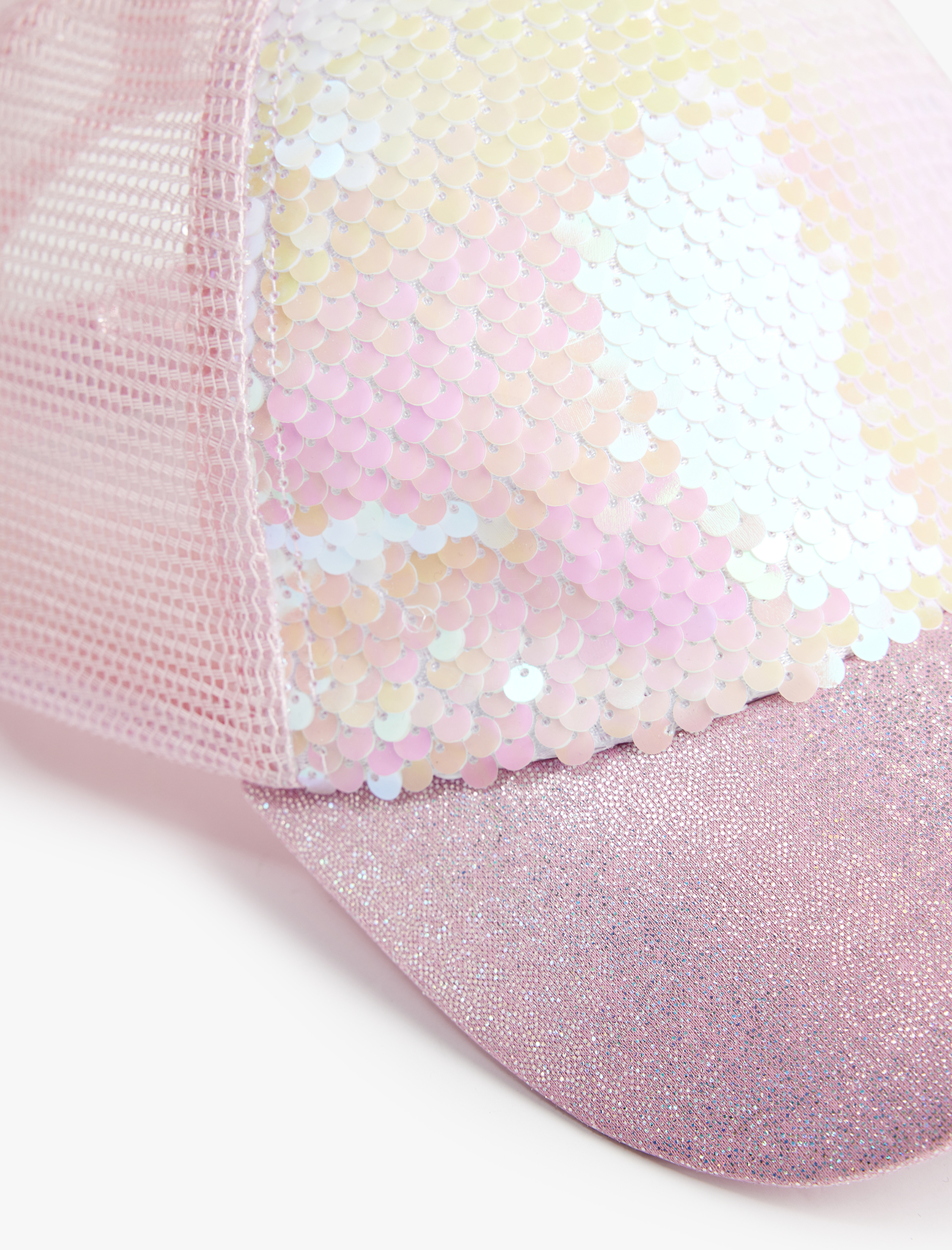  Kız Çocuk Pullu Payetli Kep Şapka