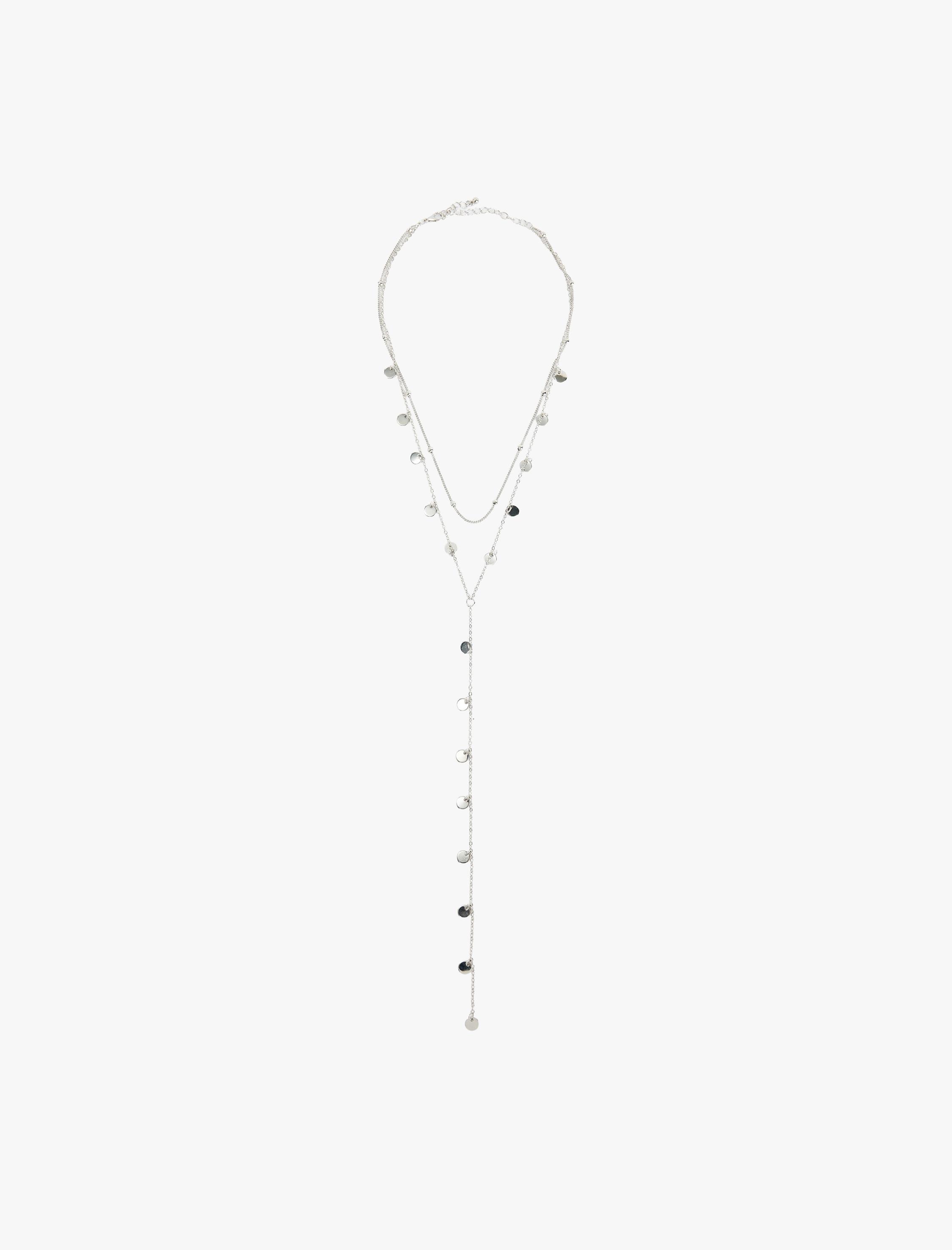  Kadın Çoklu Çelik Y Kolye