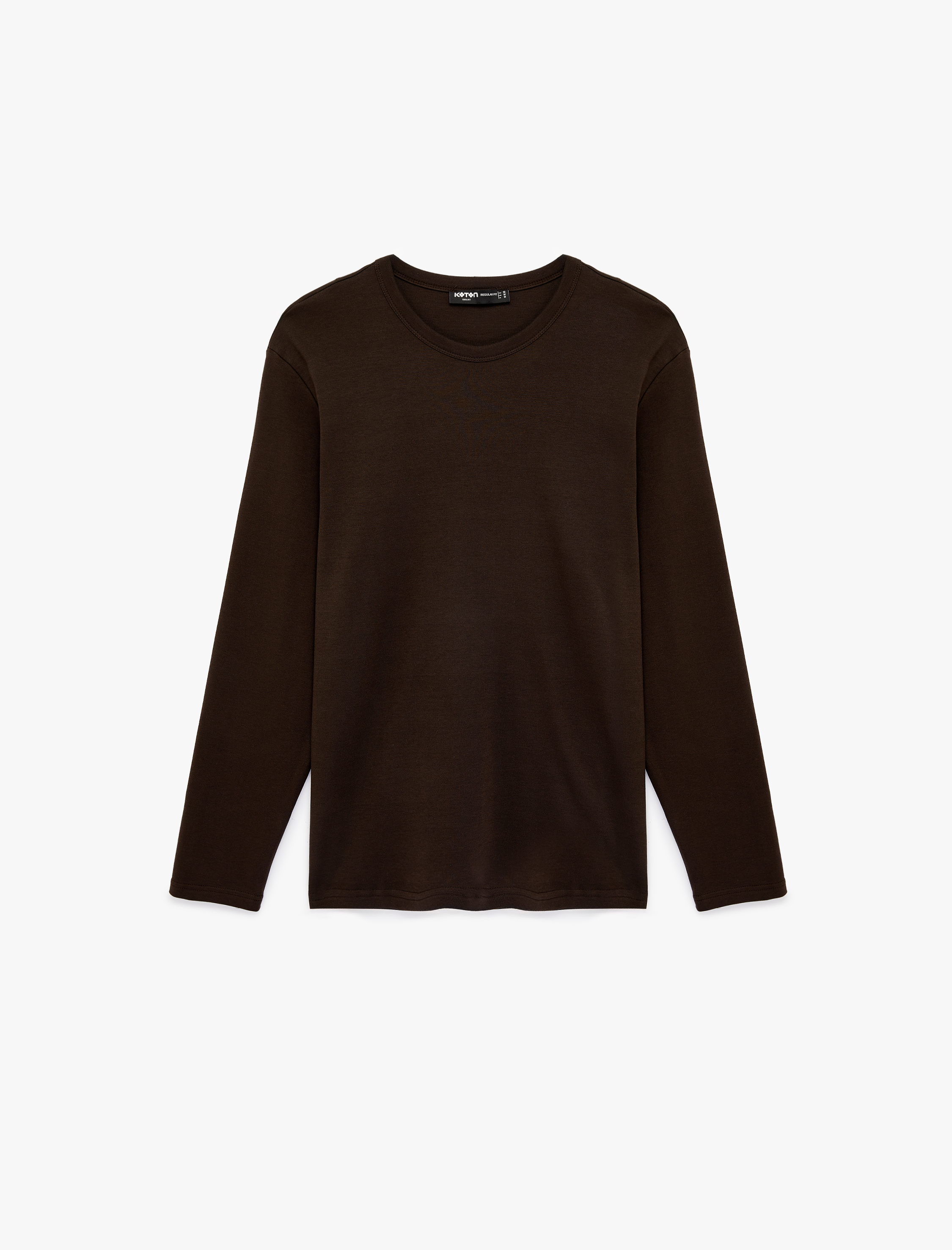   Regular Fit Pamuklu Kısa Kollu Bisiklet Yaka Tişört