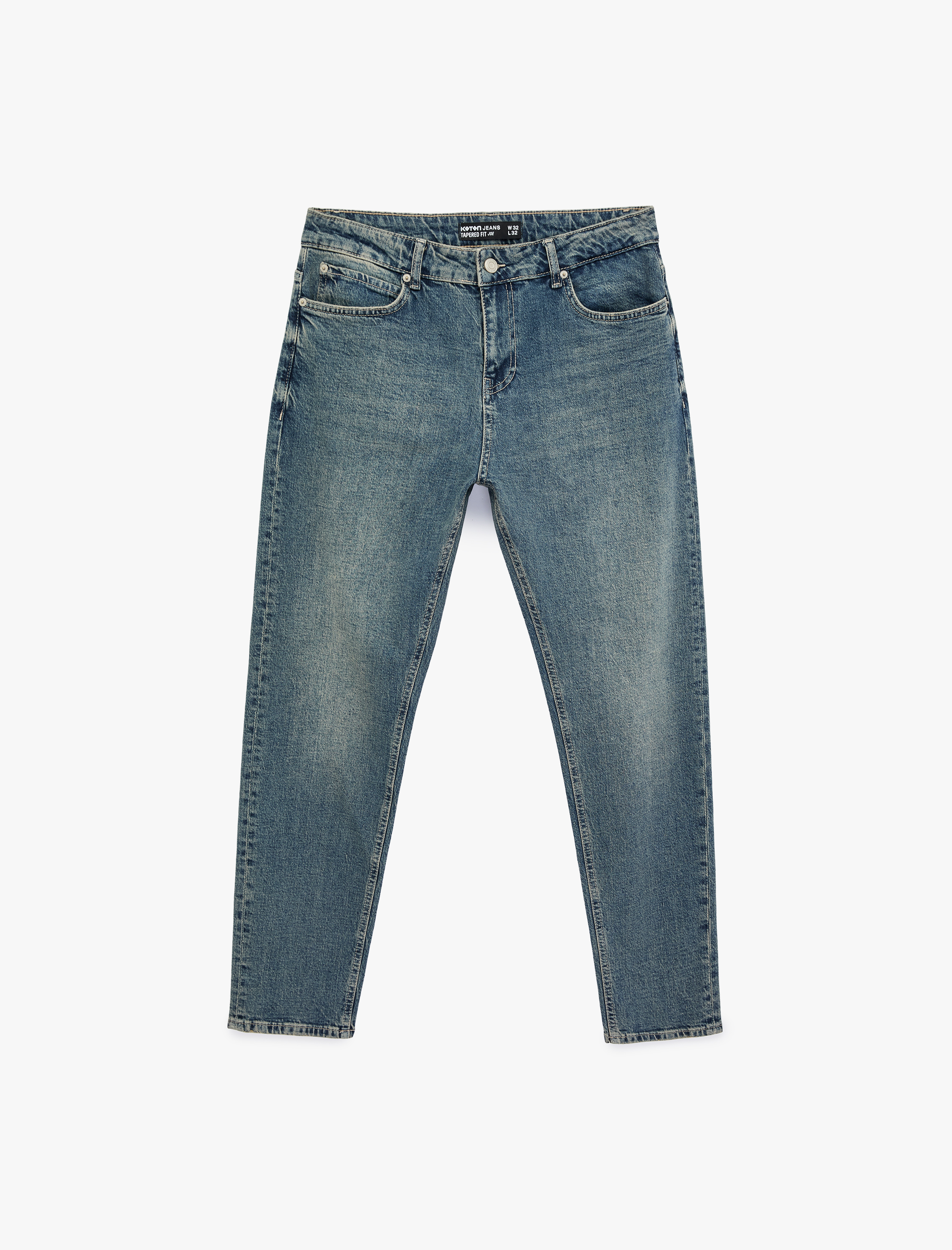   Pamuklu Regular Fit Cepli Tapered Jean Pantolon - Joe Jean