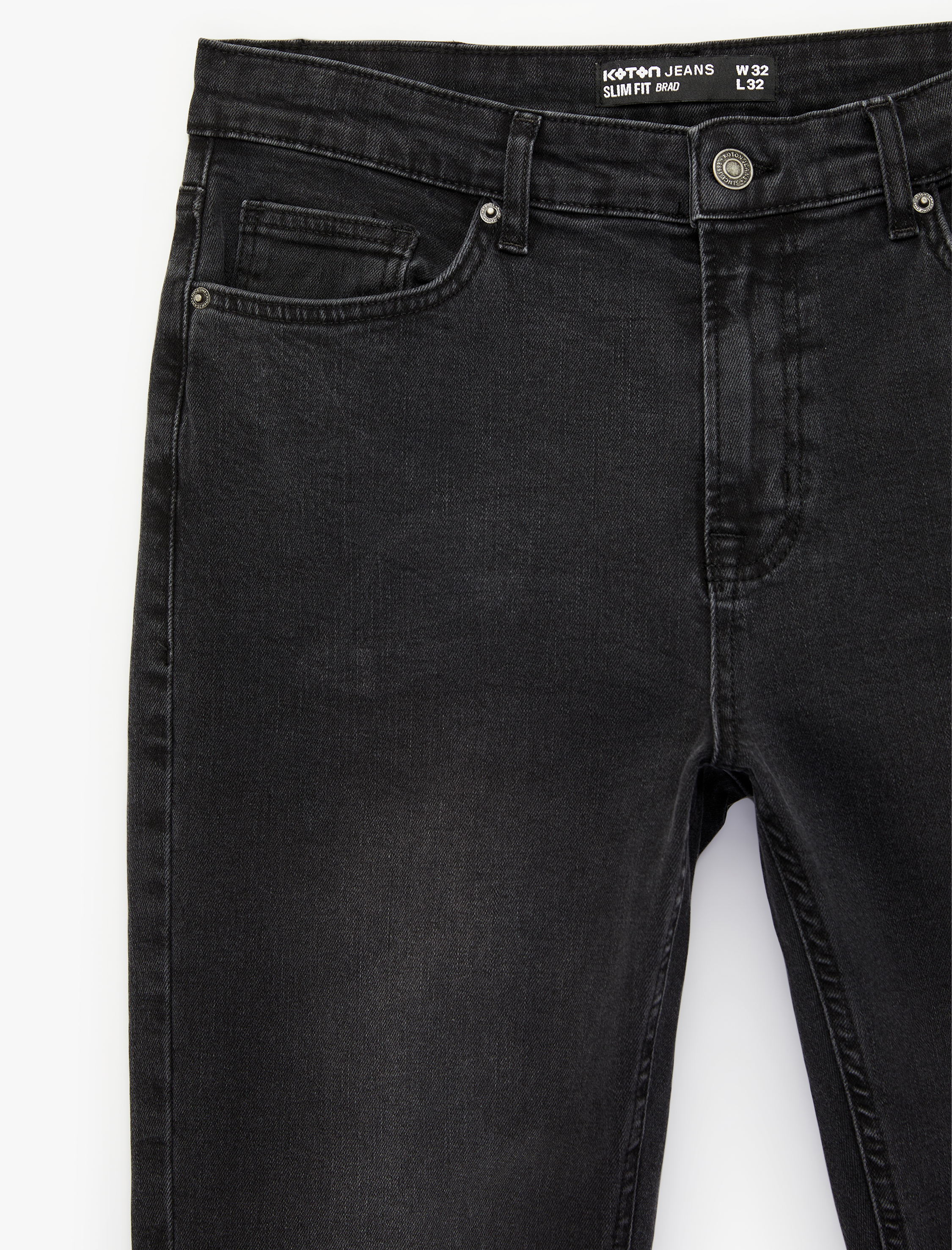   Normal Bel Pamuklu Slim Fit Jean Pantolon - Brad Jean