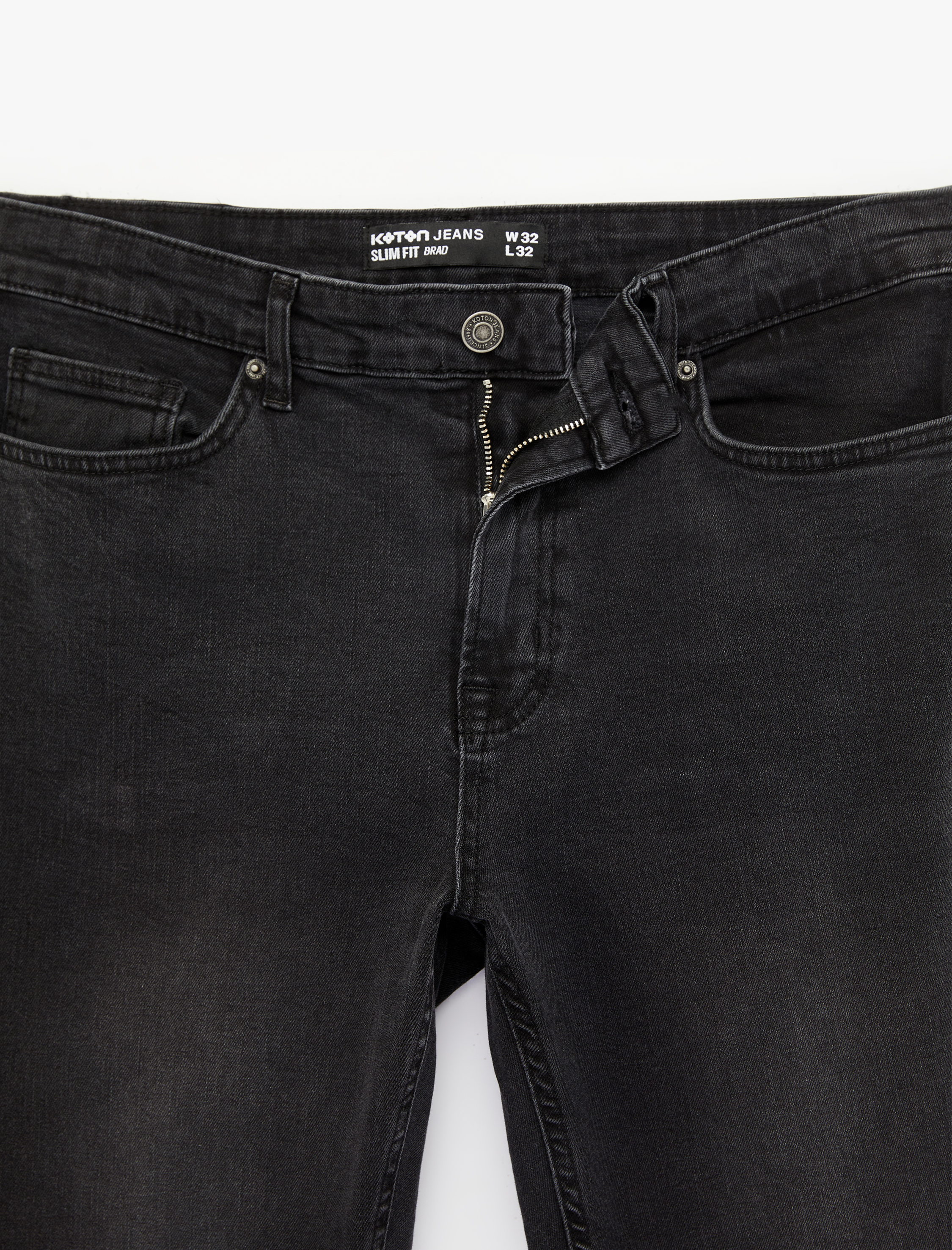   Normal Bel Pamuklu Slim Fit Jean Pantolon - Brad Jean