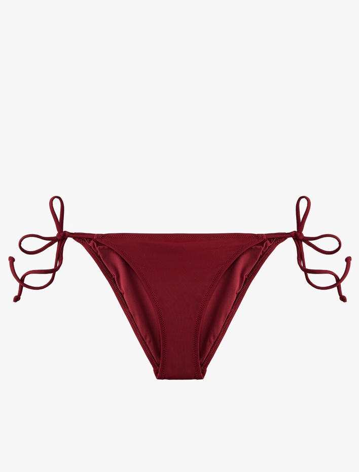  Yanları Bağlamalı İpli Bikini Altı