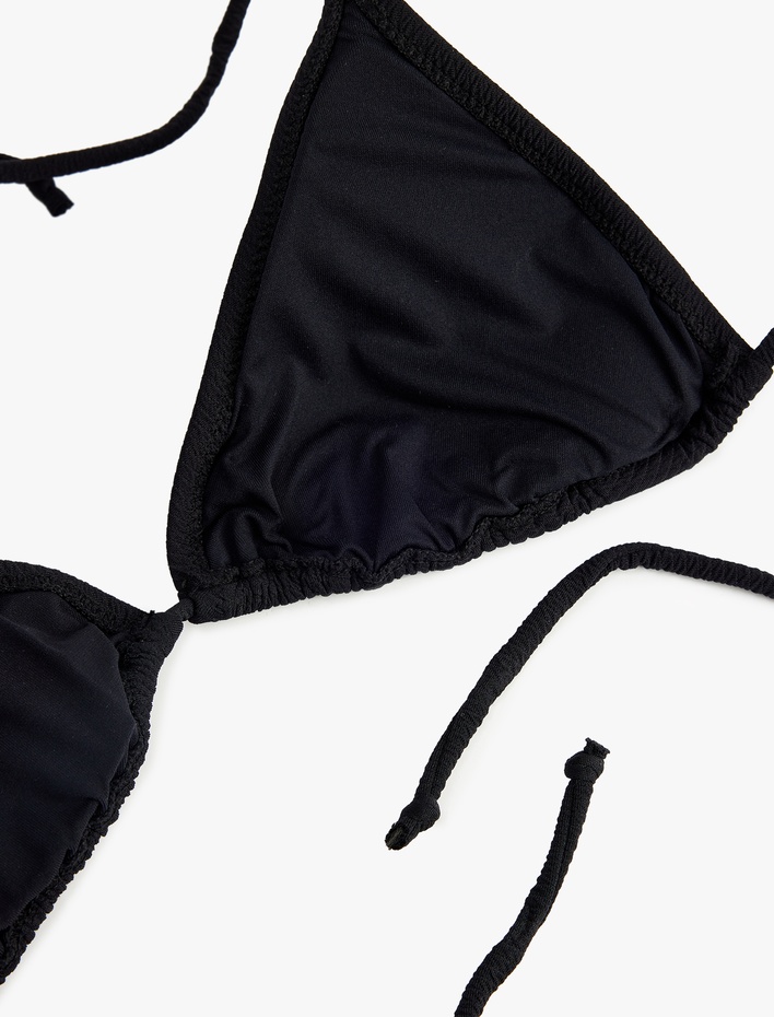  Dokulu Üçgen Bikini Üstü