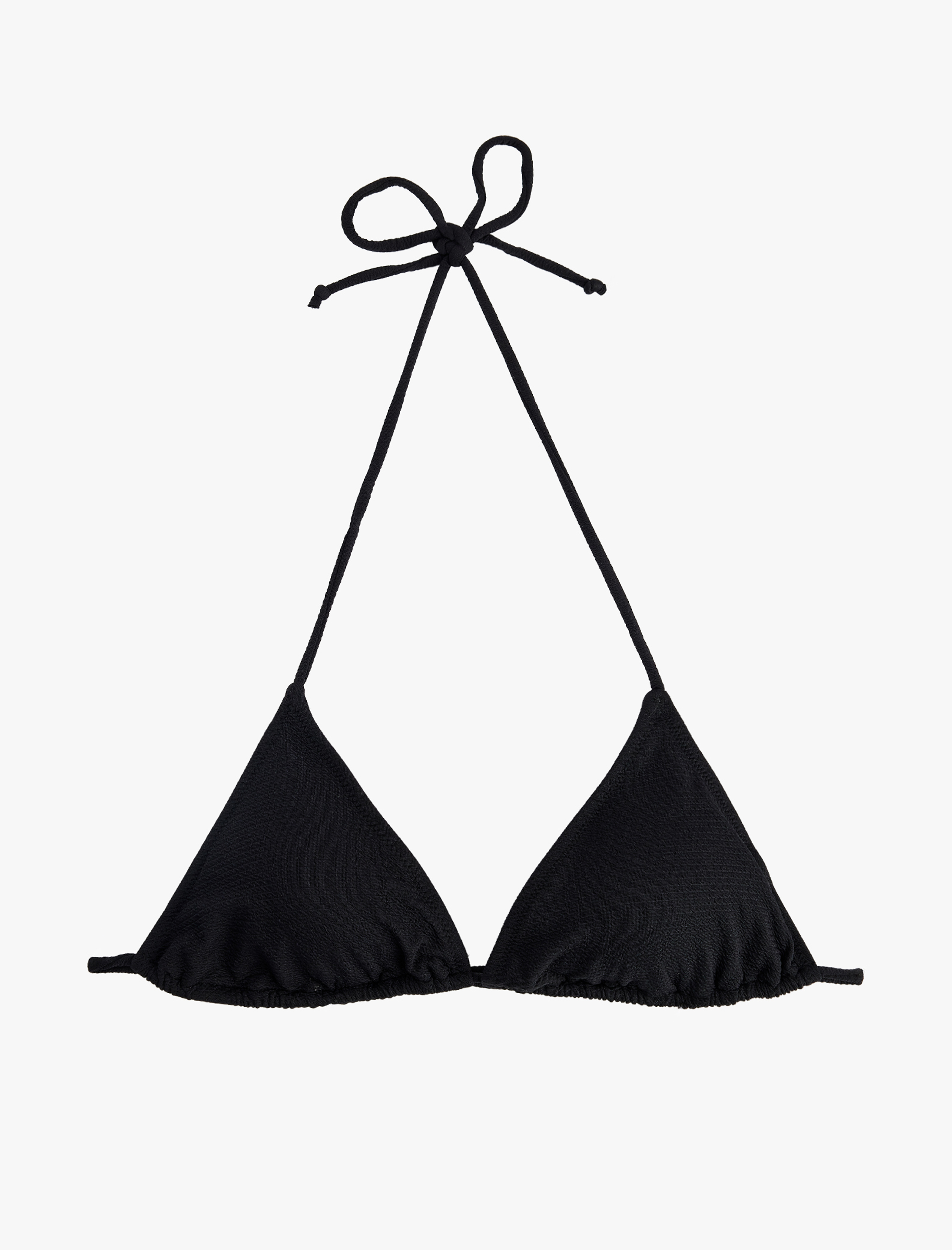   Dokulu Üçgen Bikini Üstü