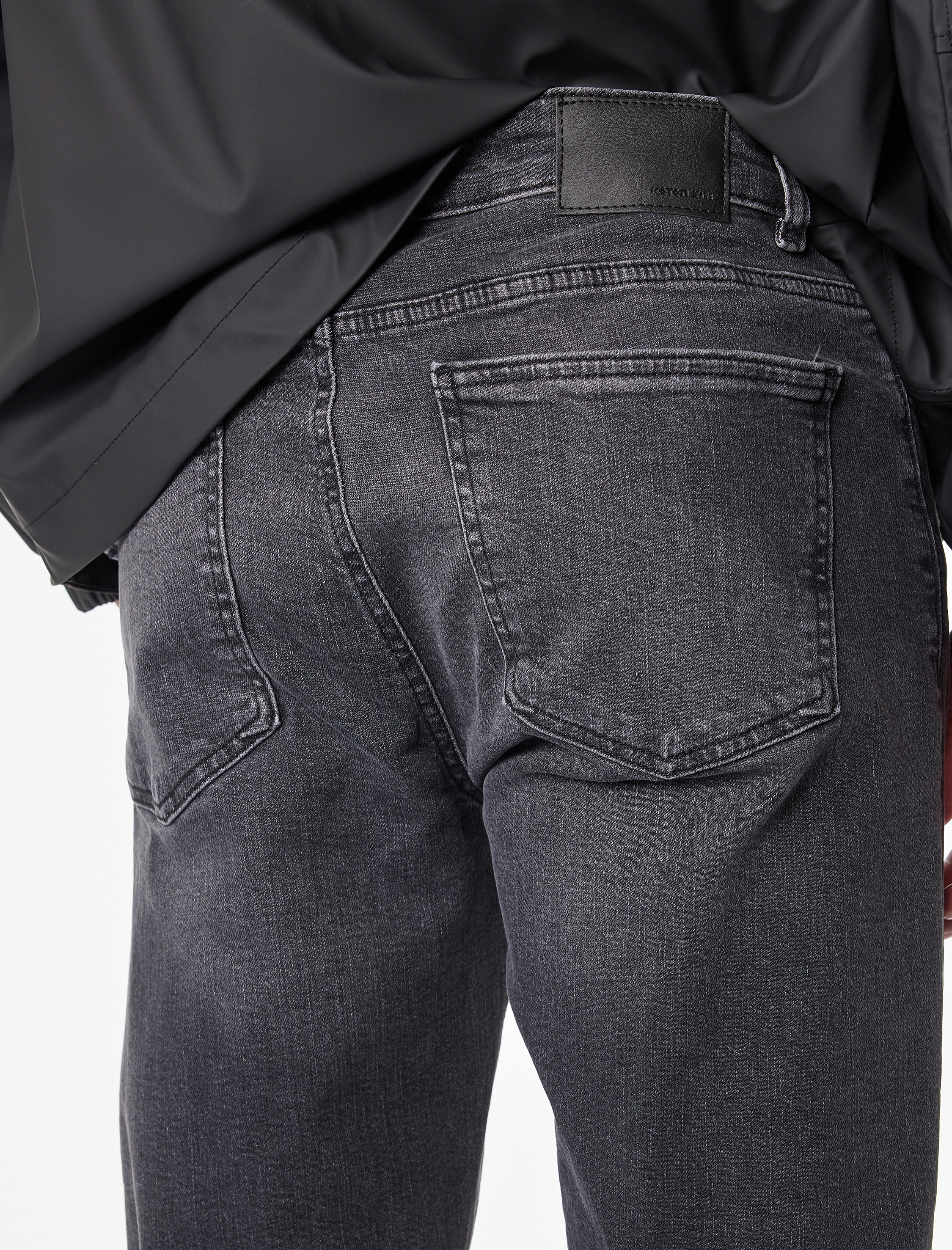   Normal Bel Düz Paça Pamuklu Straight Fit Jean Pantolon - Mark Jean