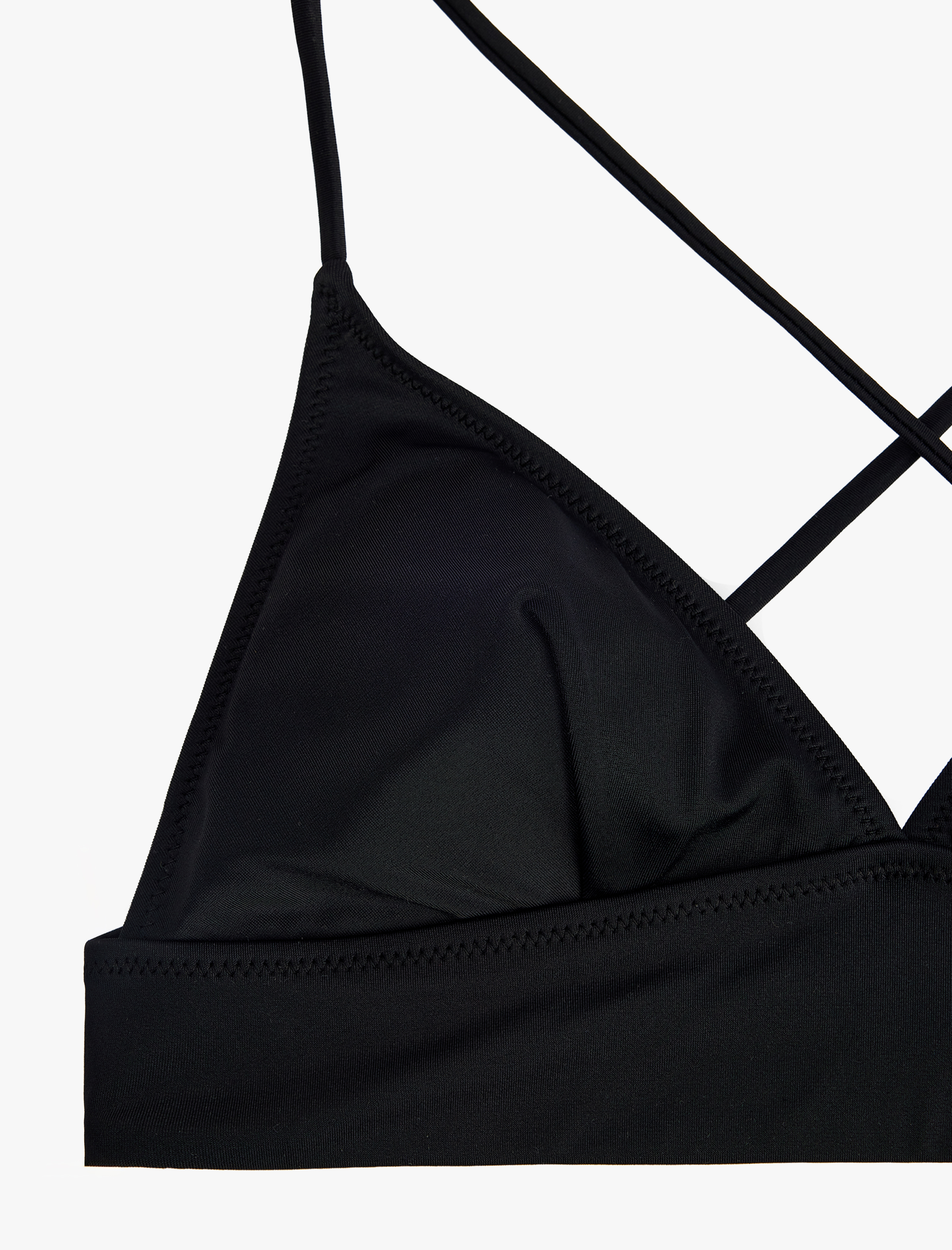   Çapraz Askılı Bralet Bikini Üstü