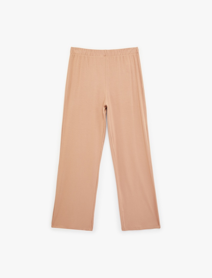  Beli Lastikli Viskon Pijama Altı