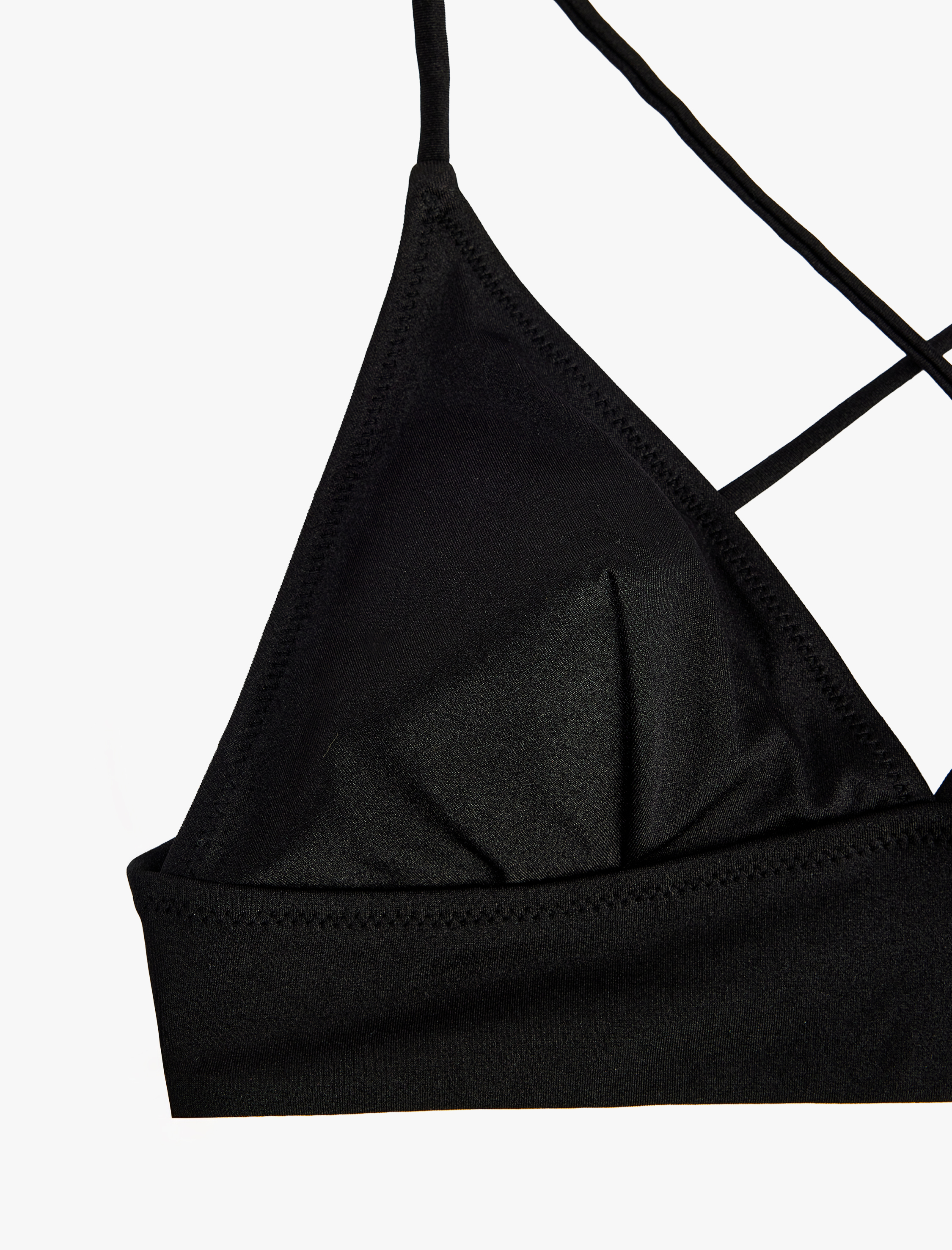   Çapraz Askılı Bralet Bikini Üstü