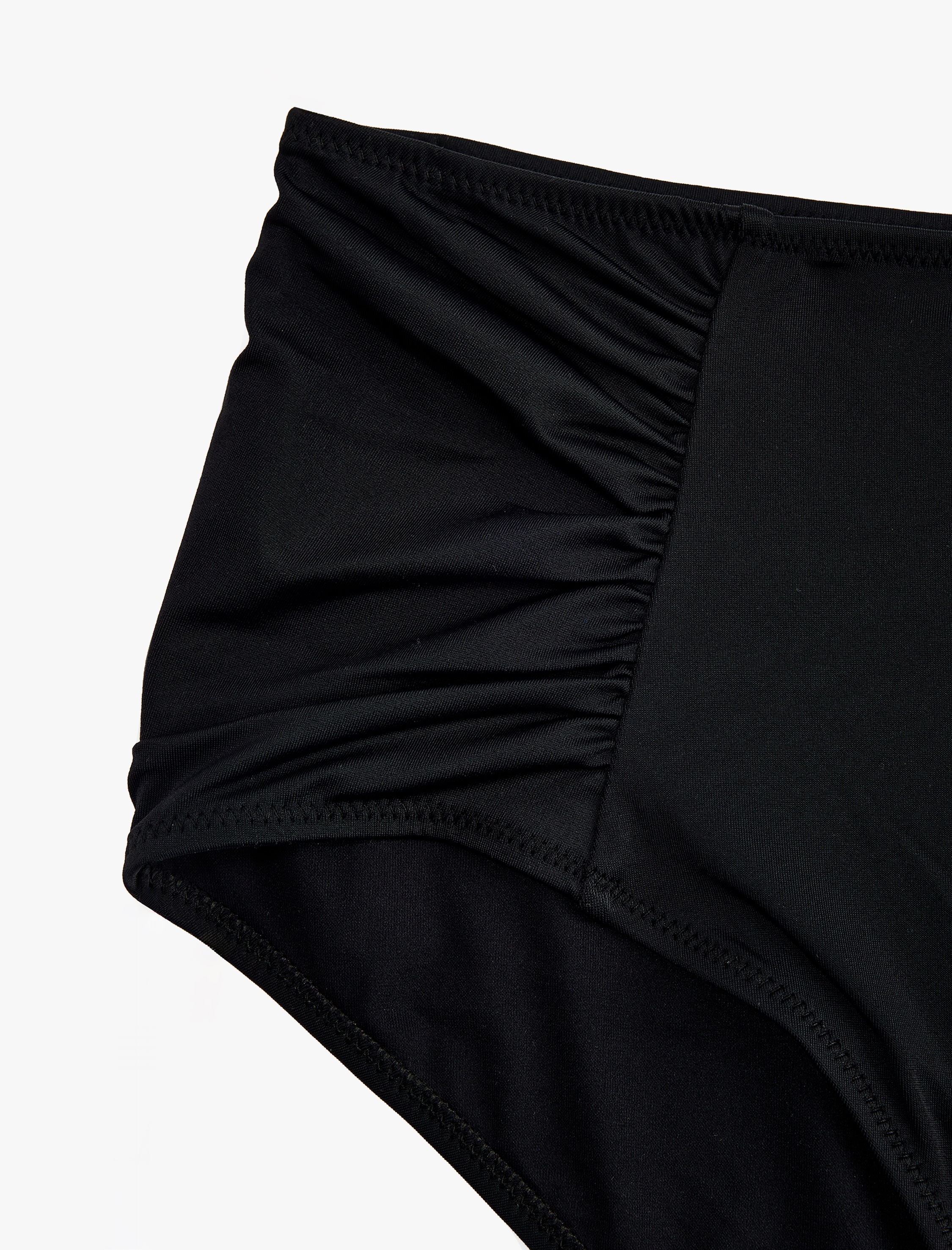   Drapeli Yüksek Bel Toparlayıcı Bikini Altı