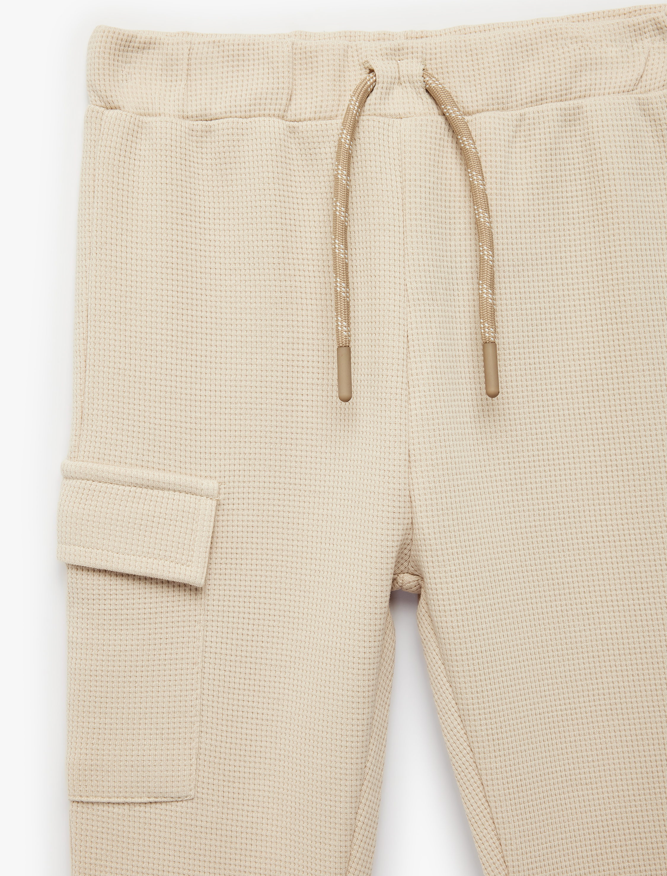  Erkek Bebek Pamuklu Katlamalı Paça Cep Detaylı Eşofman Altı