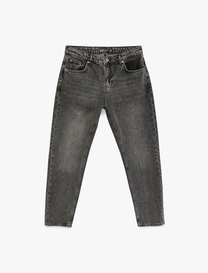  Normal Bel Pamuklu Tapered Jean Pantolon - Joe Jean