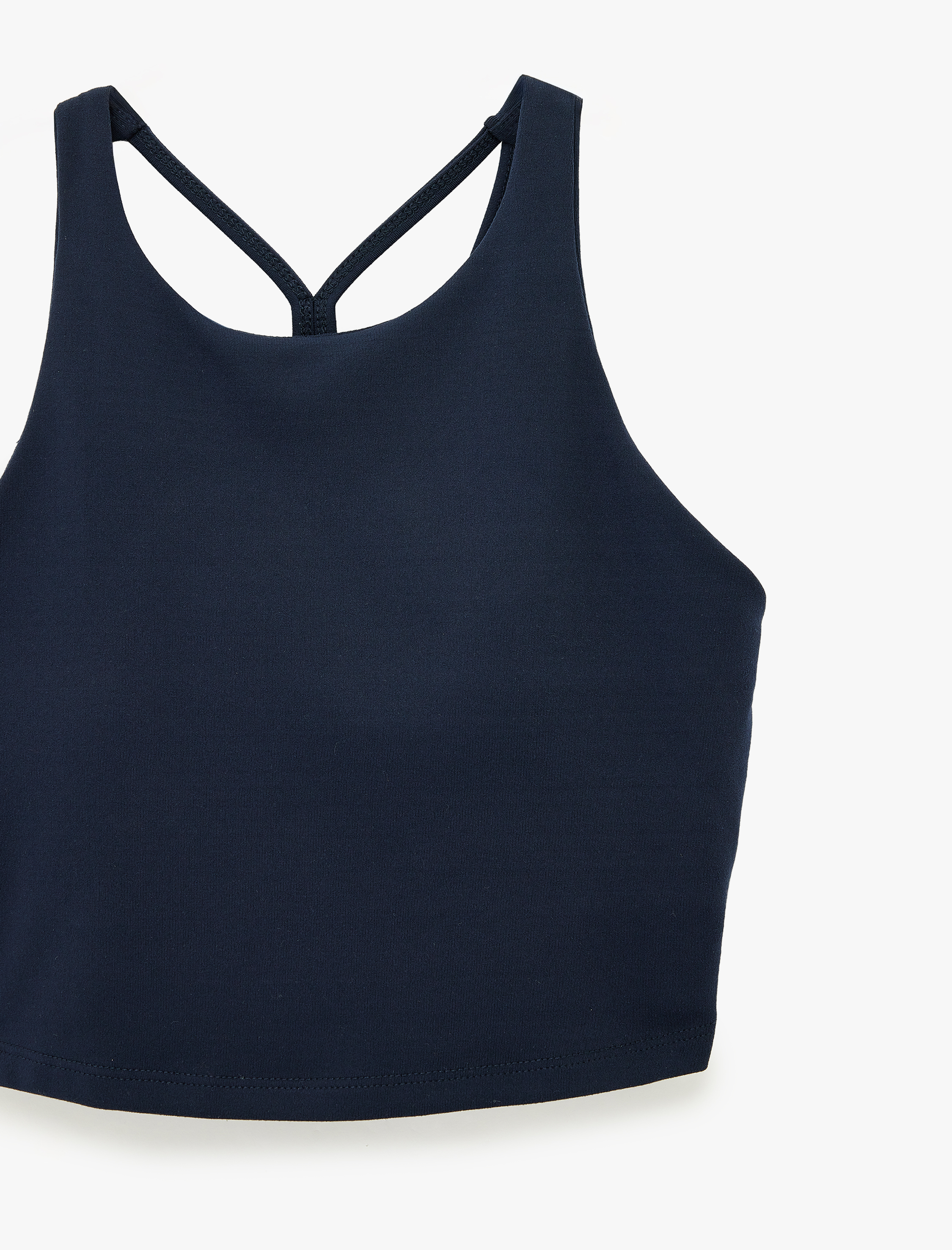   Çapraz Askılı Sırt Detaylı Kaplı Sporcu Sütyeni