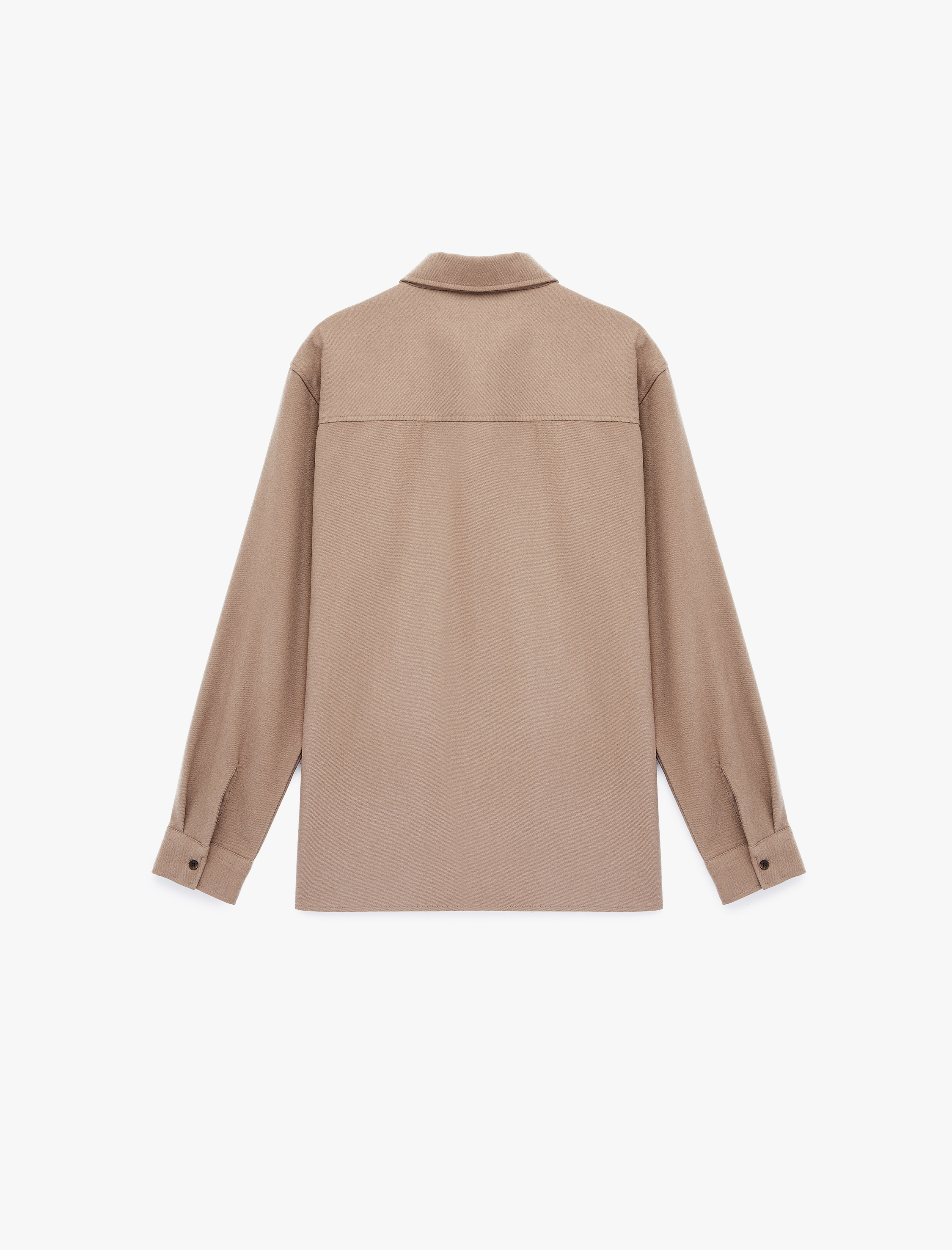   Regular Fit Cepli Klasik Yaka Uzun Kollu Gömlek