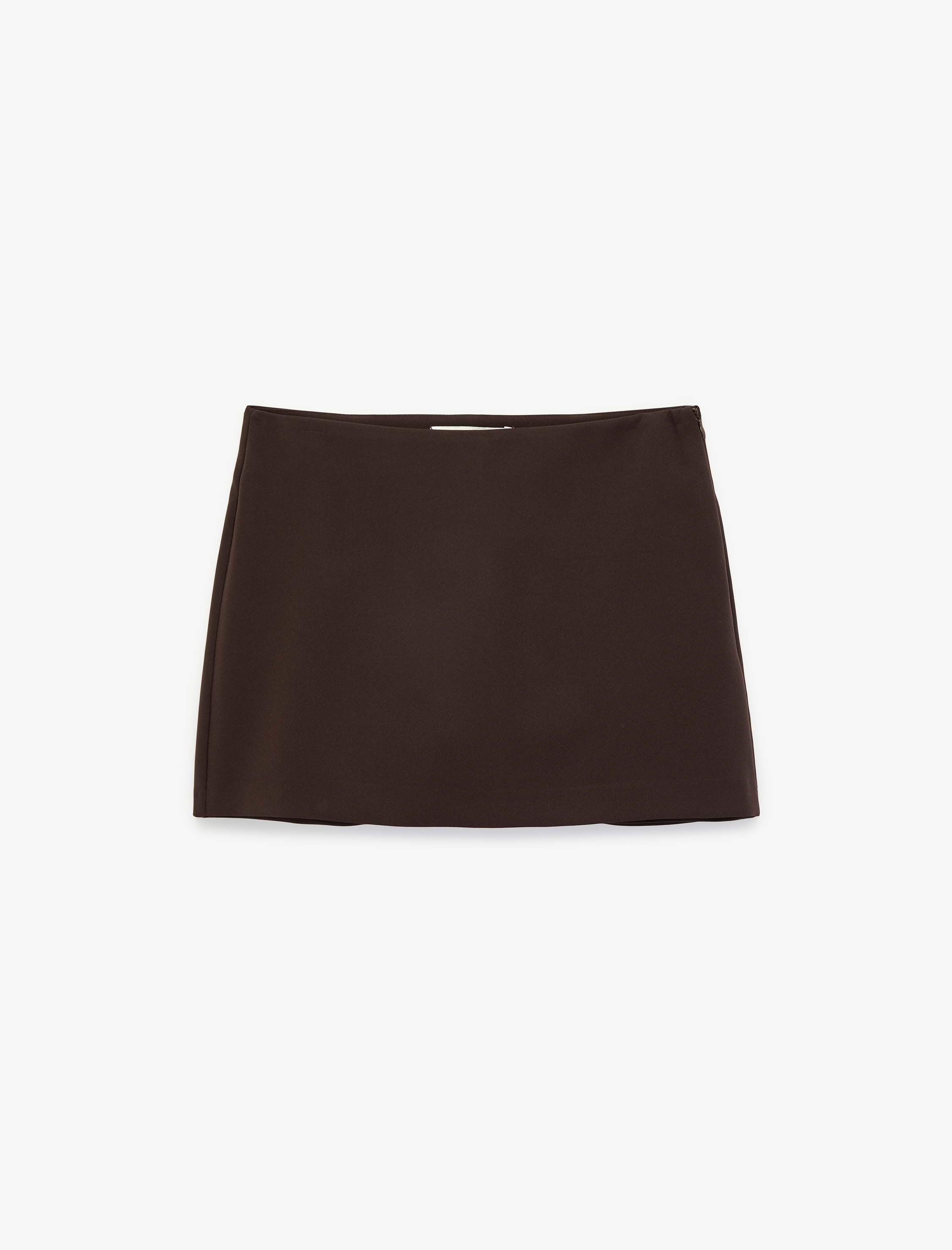   Slim Fit A Kesim Mini Şort Etek