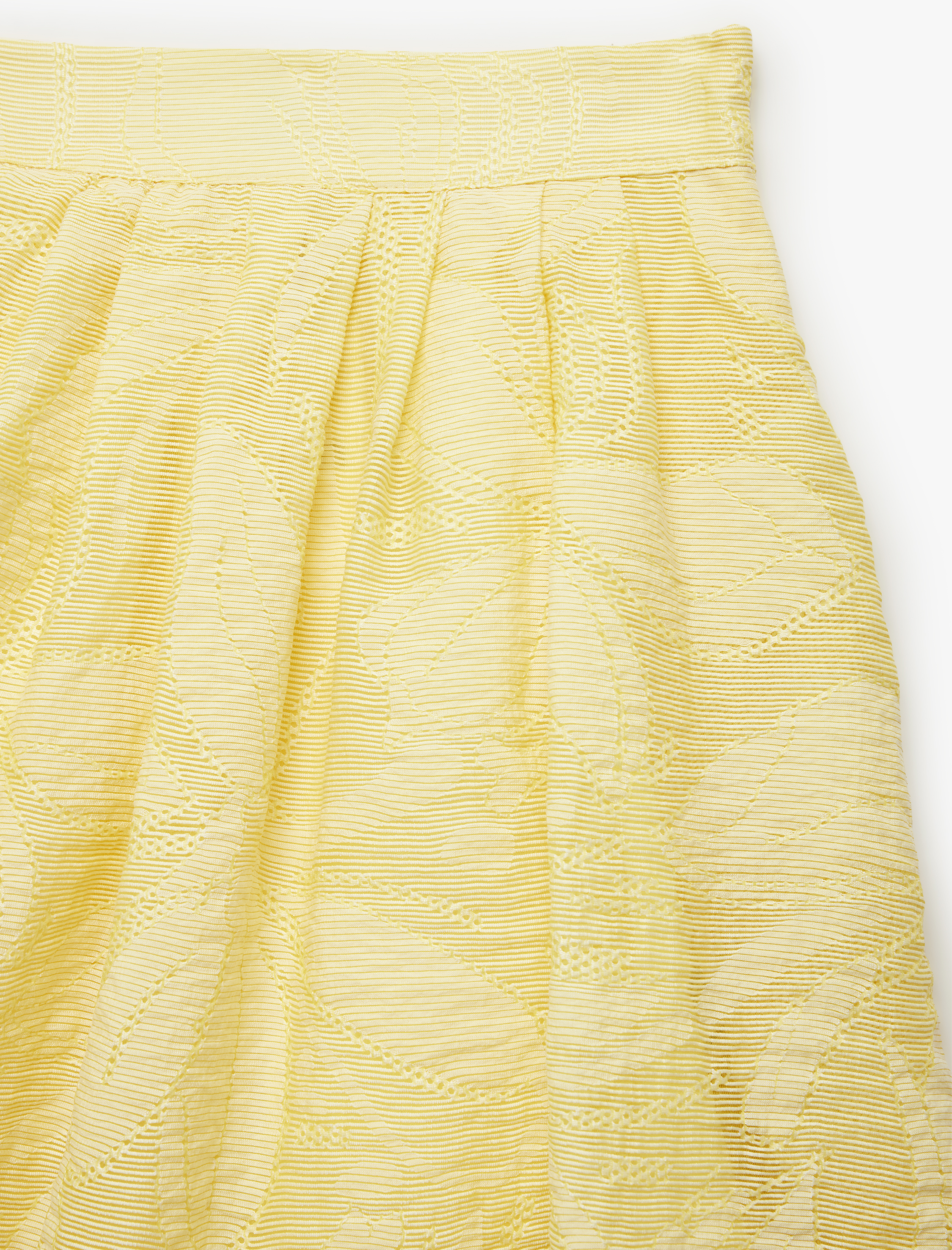  Kız Çocuk Rahat Kesim Pileli Cepli Viskon Karışımlı Desenli Midi Etek