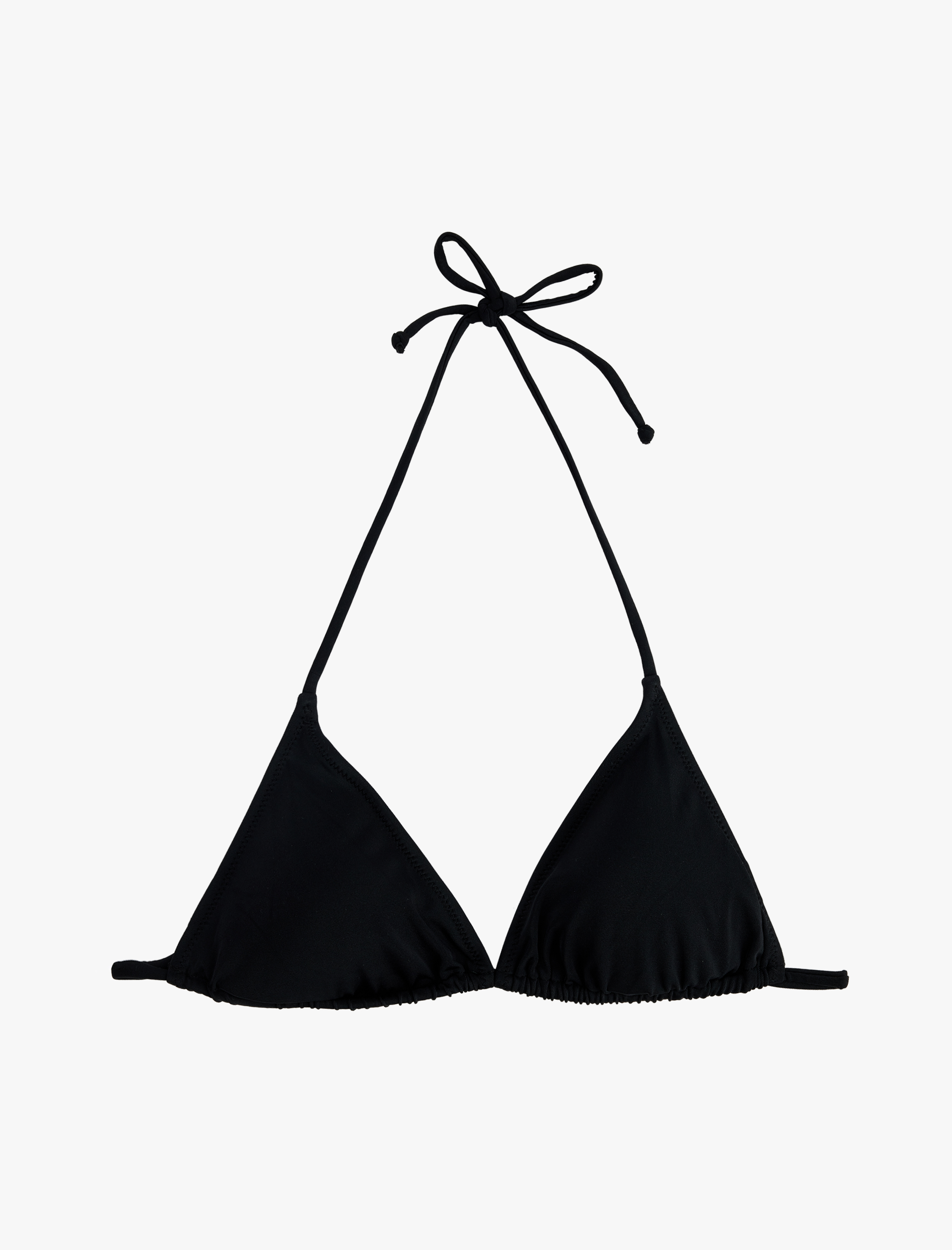   Boyundan Bağlamalı Üçgen Bikini Üstü