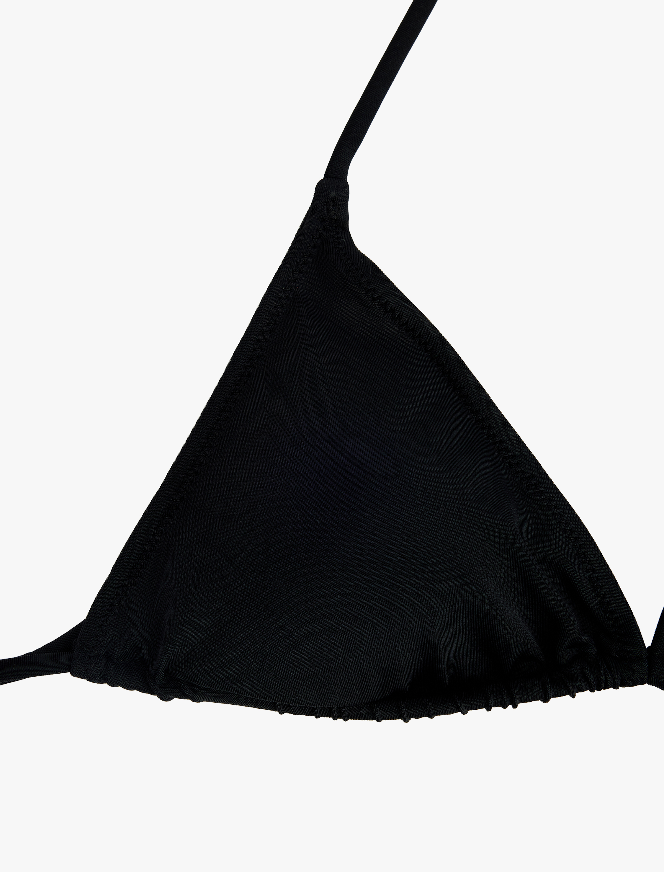   Boyundan Bağlamalı Üçgen Bikini Üstü