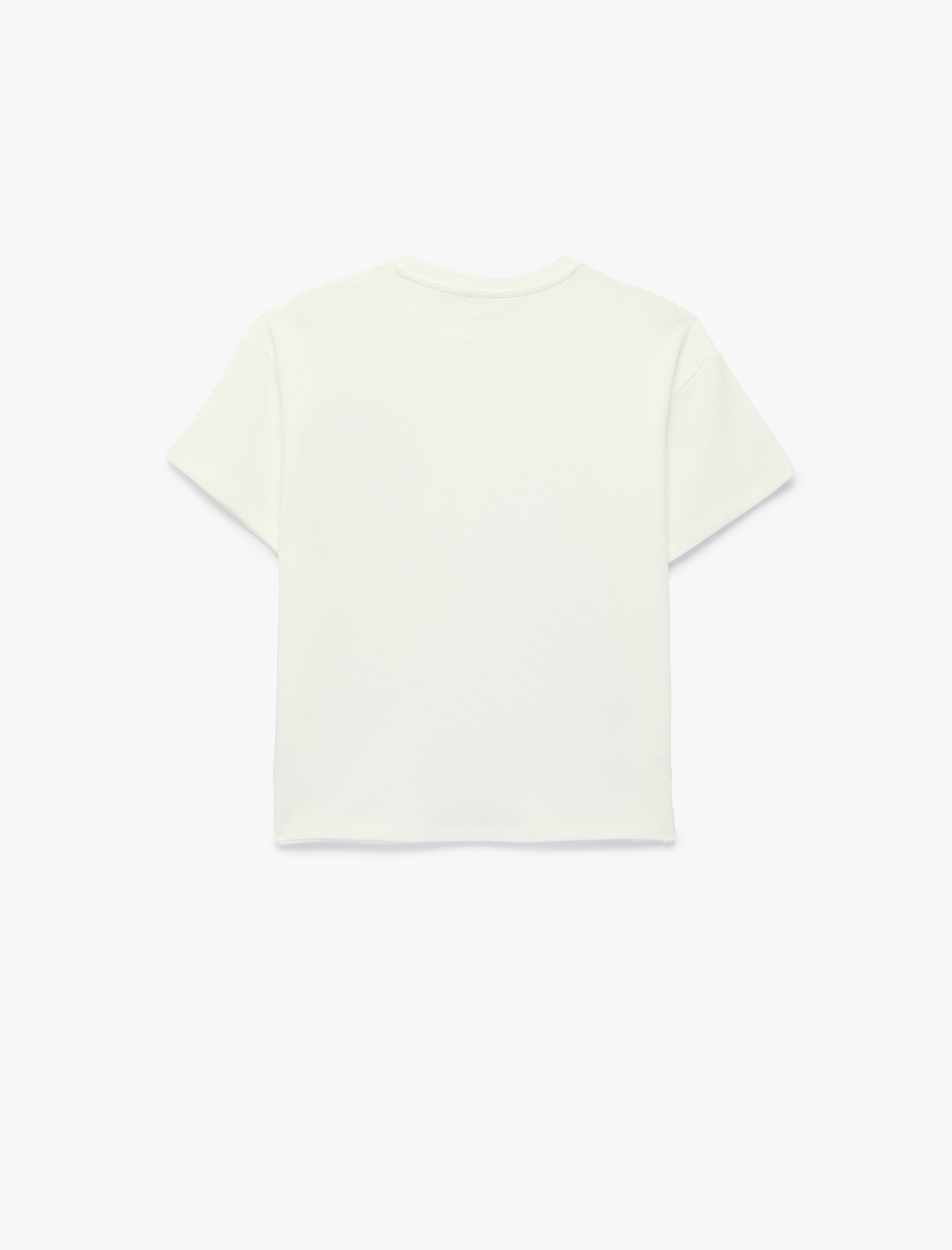  Erkek Çocuk Nakışlı Bisiklet Yaka Kısa Kollu Pamuklu Tişört