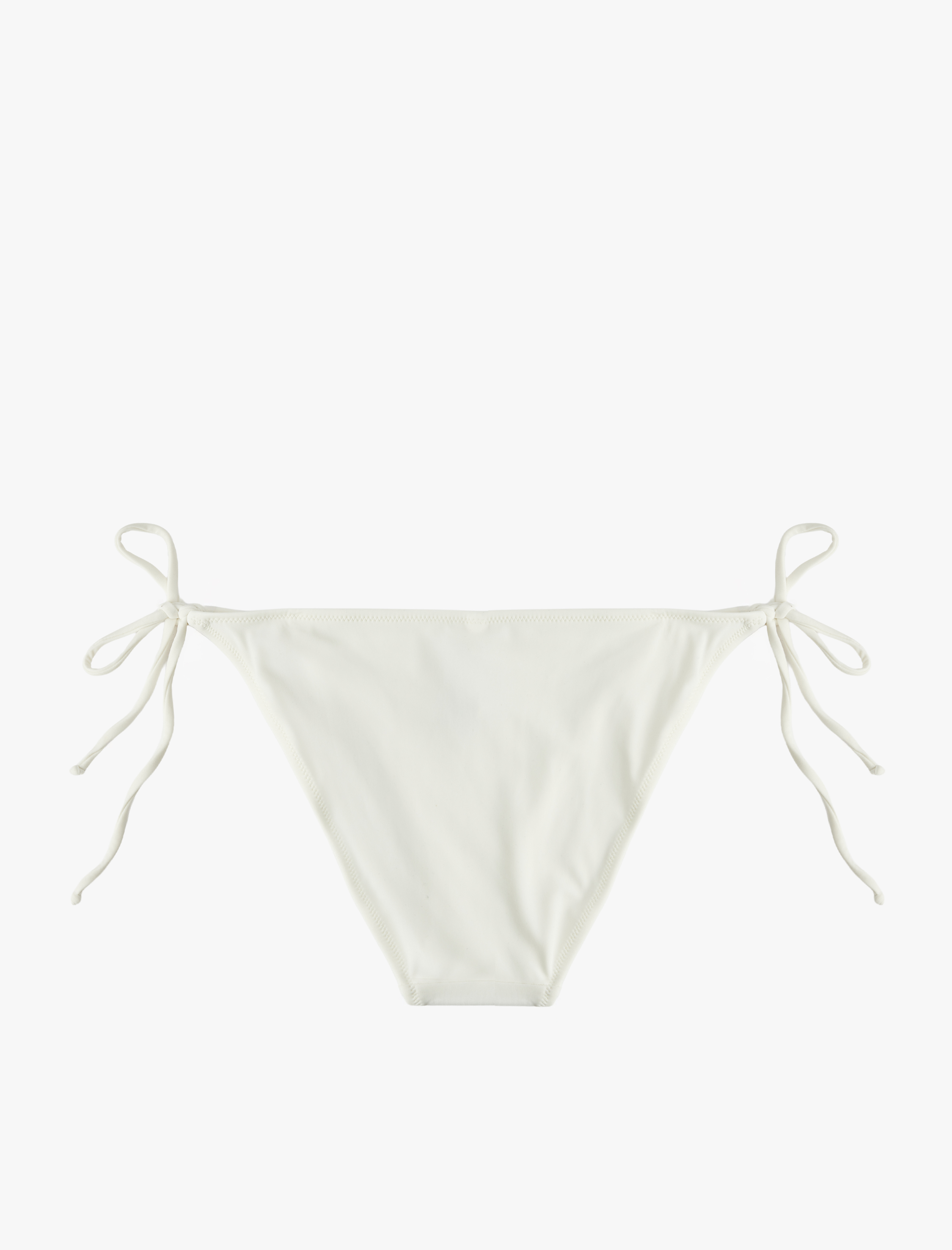   Mat Kumaş Yanları Bağlamalı İpli Bikini Altı