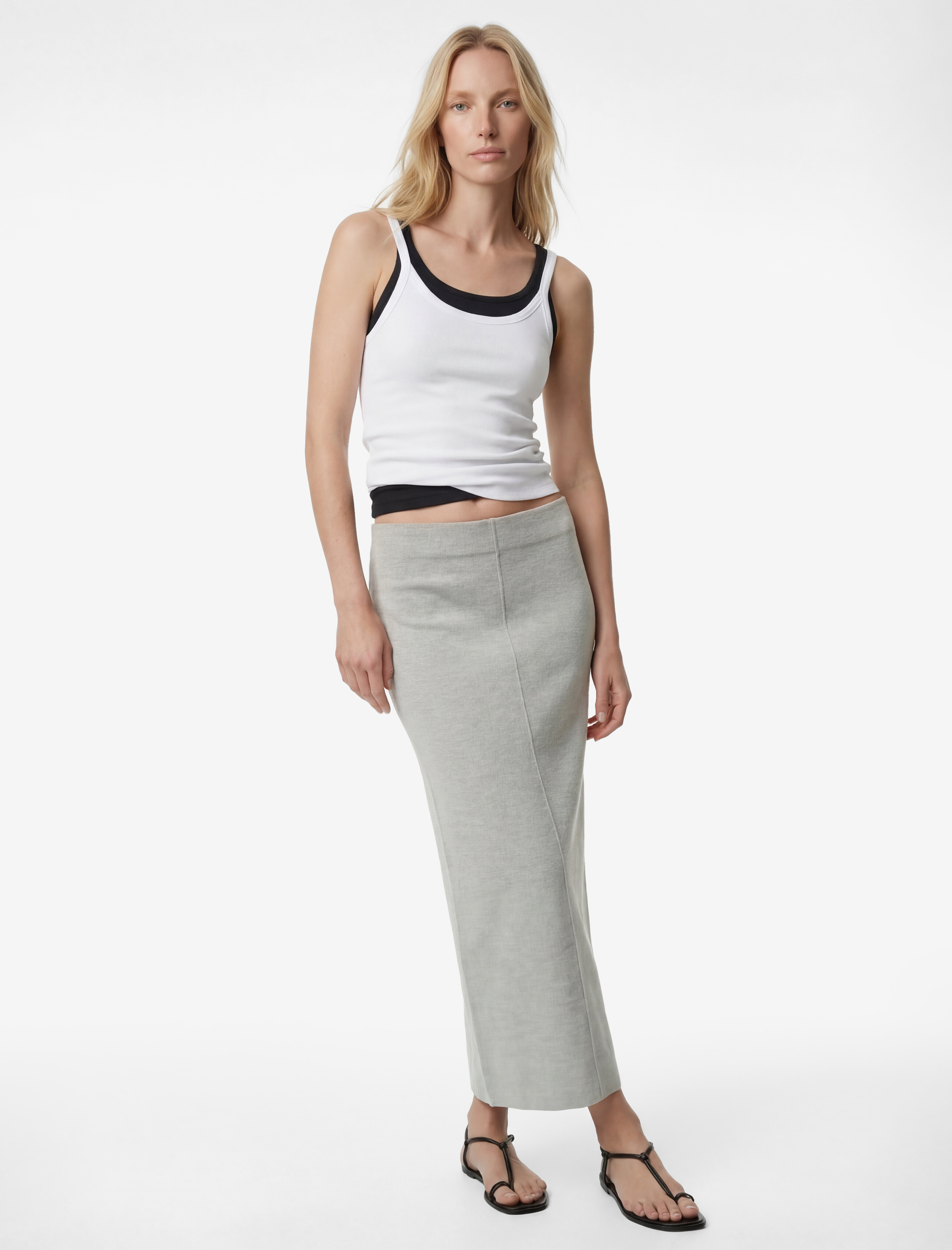   Slim Fit Standart Bel Midi Boy Kalem Etek