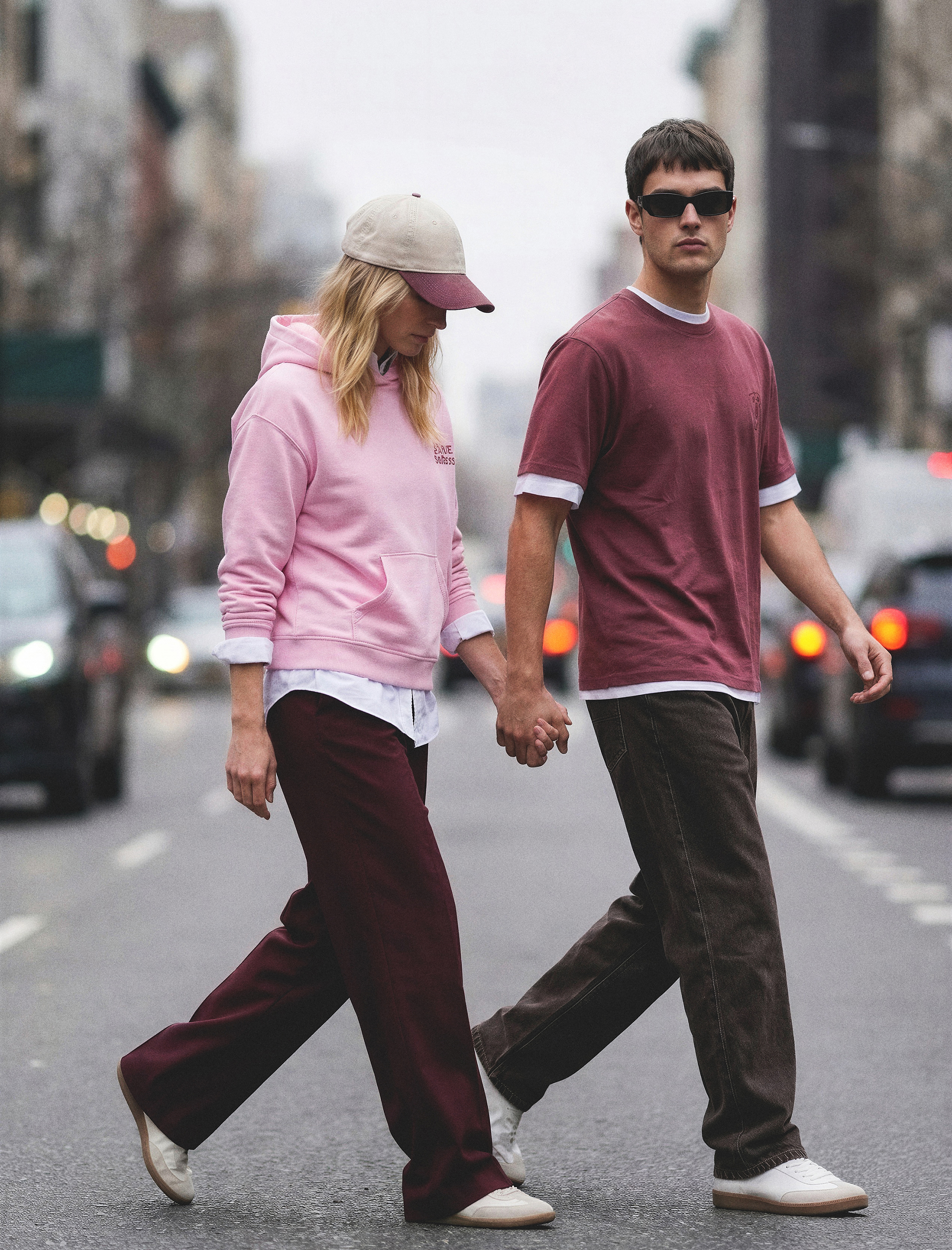   Regular Fit Beş Cepli Pamuklu Bol Baggy Jean Pantolon