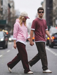 Regular Fit Beş Cepli Pamuklu Bol Baggy Jean Pantolon