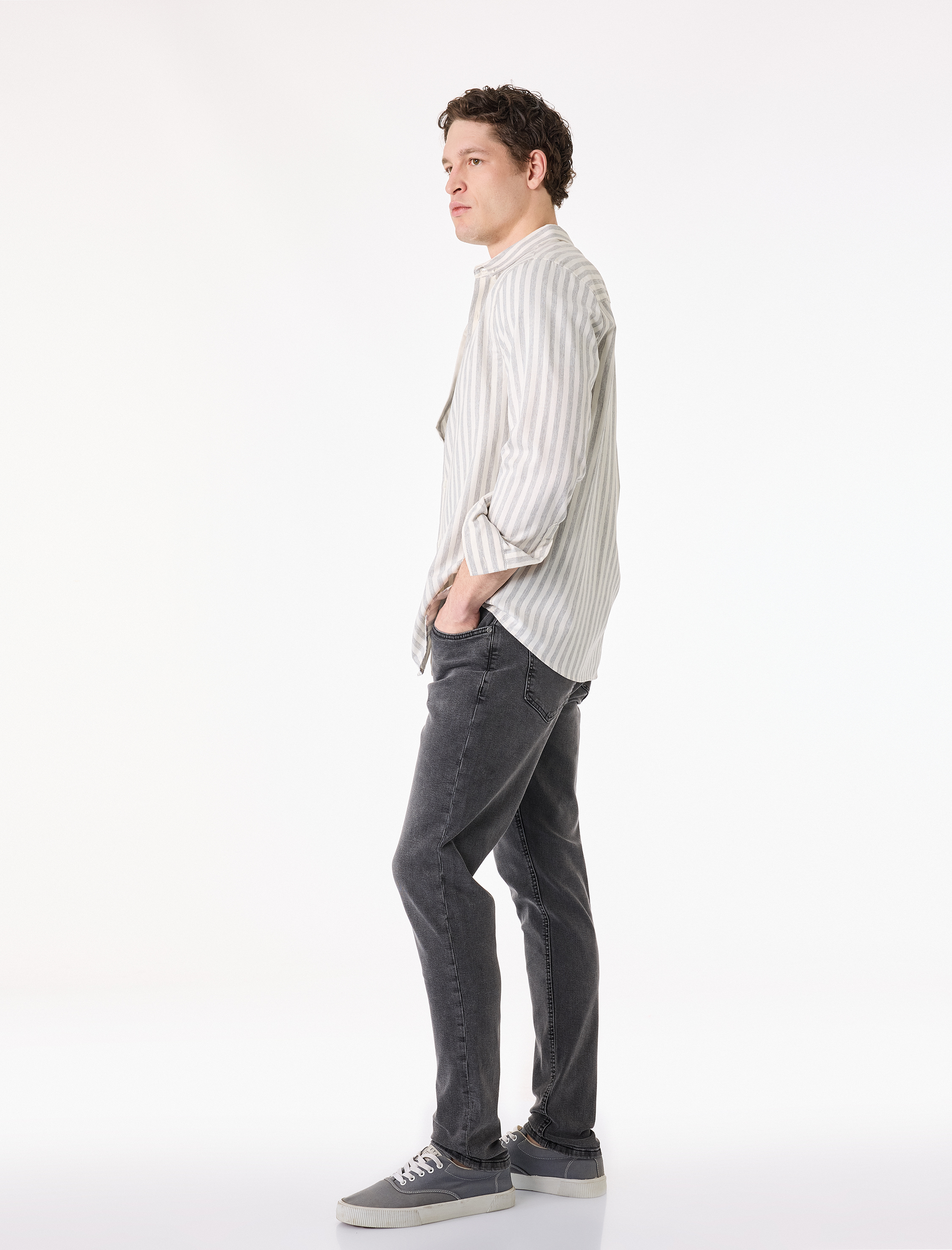   Normal Bel Pamuklu Skinny Fit Jean Pantolon - Michael Jean