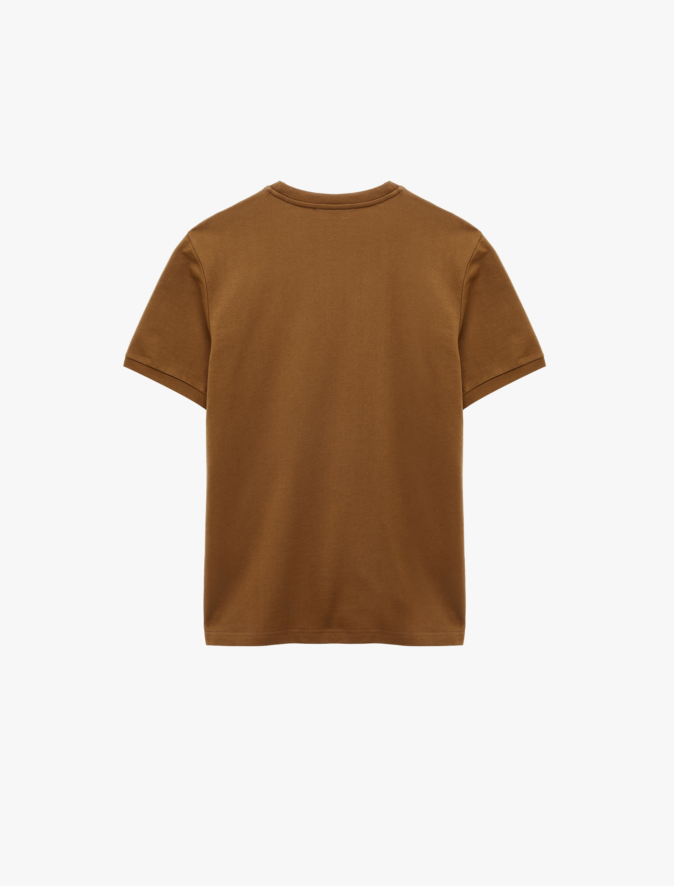   Bisiklet Yaka Pamuklu Kısa Kollu Baskılı Tişört