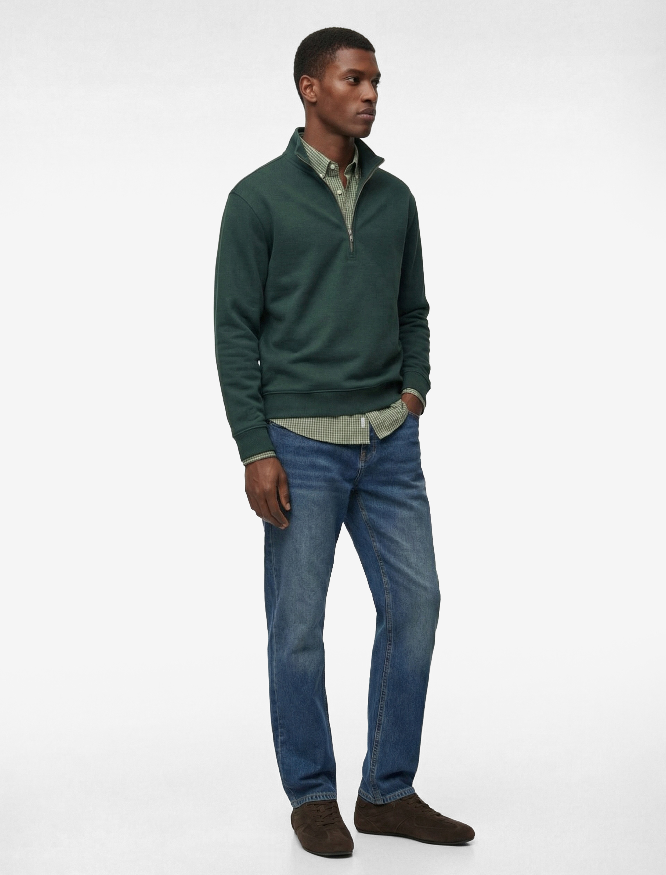   Pamuklu Normal Bel Slim Fit Jean Pantolon - Brad Jean