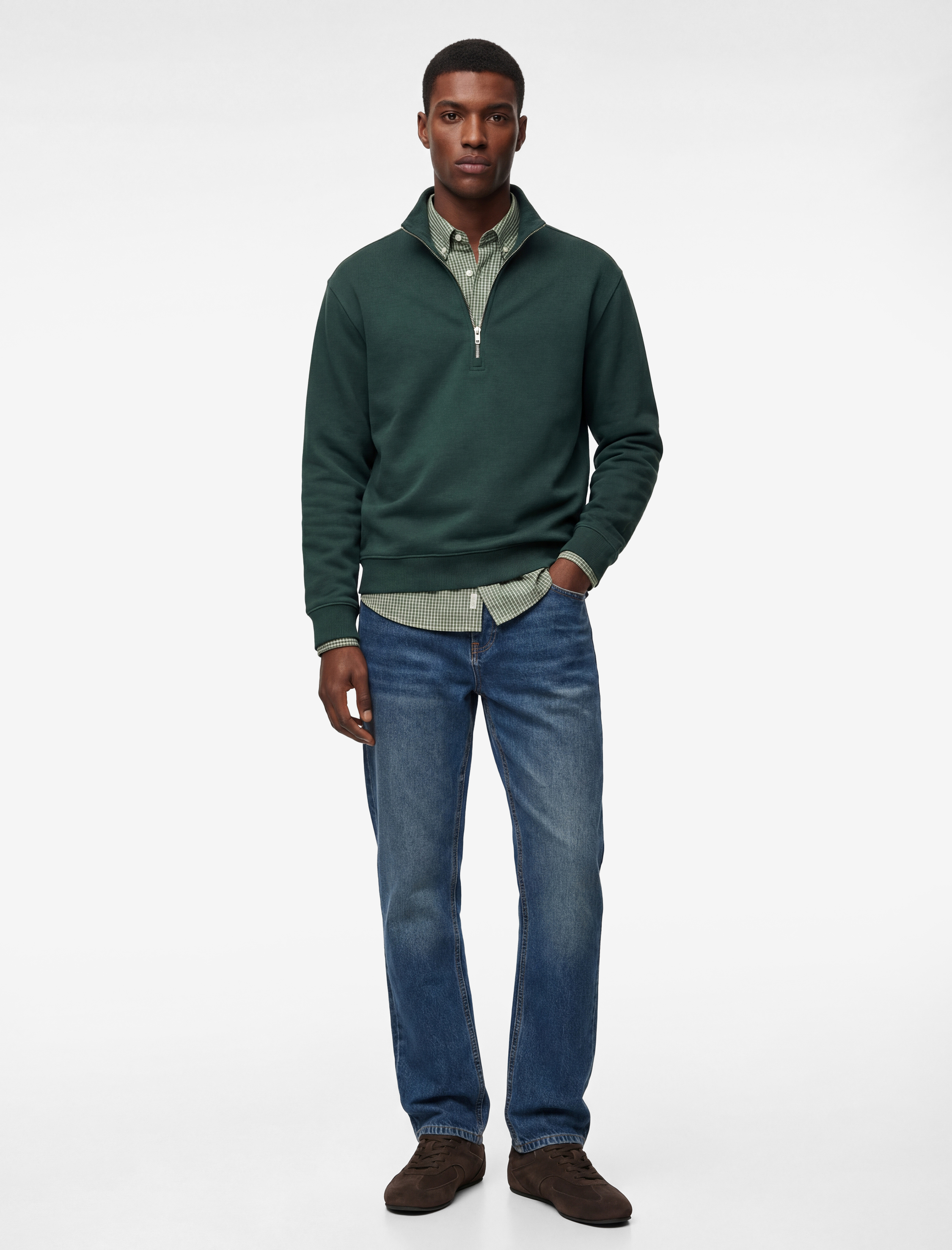   Pamuklu Normal Bel Slim Fit Jean Pantolon - Brad Jean