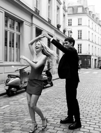 Krep Kumaş Mini A Kesim Etek