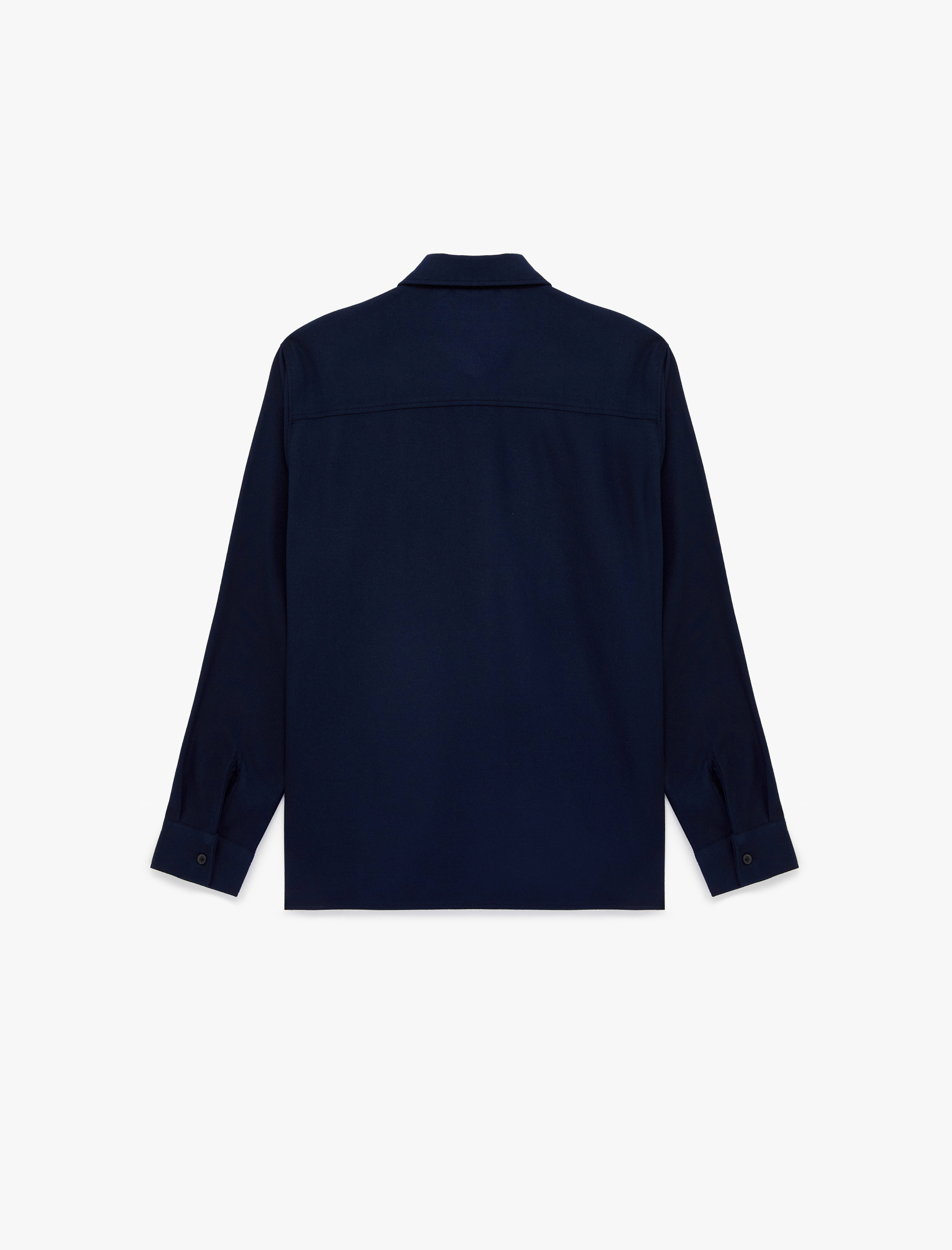   Regular Fit Cepli Klasik Yaka Uzun Kollu Gömlek