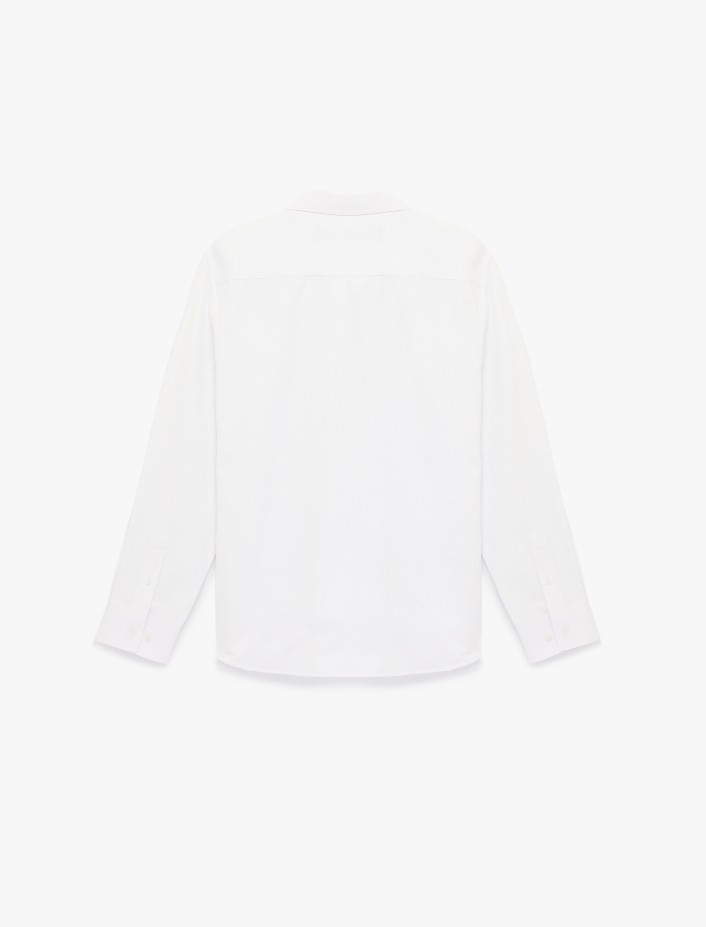   Regular Fit Klasik Yaka Uzun Kollu Oxford Gömlek