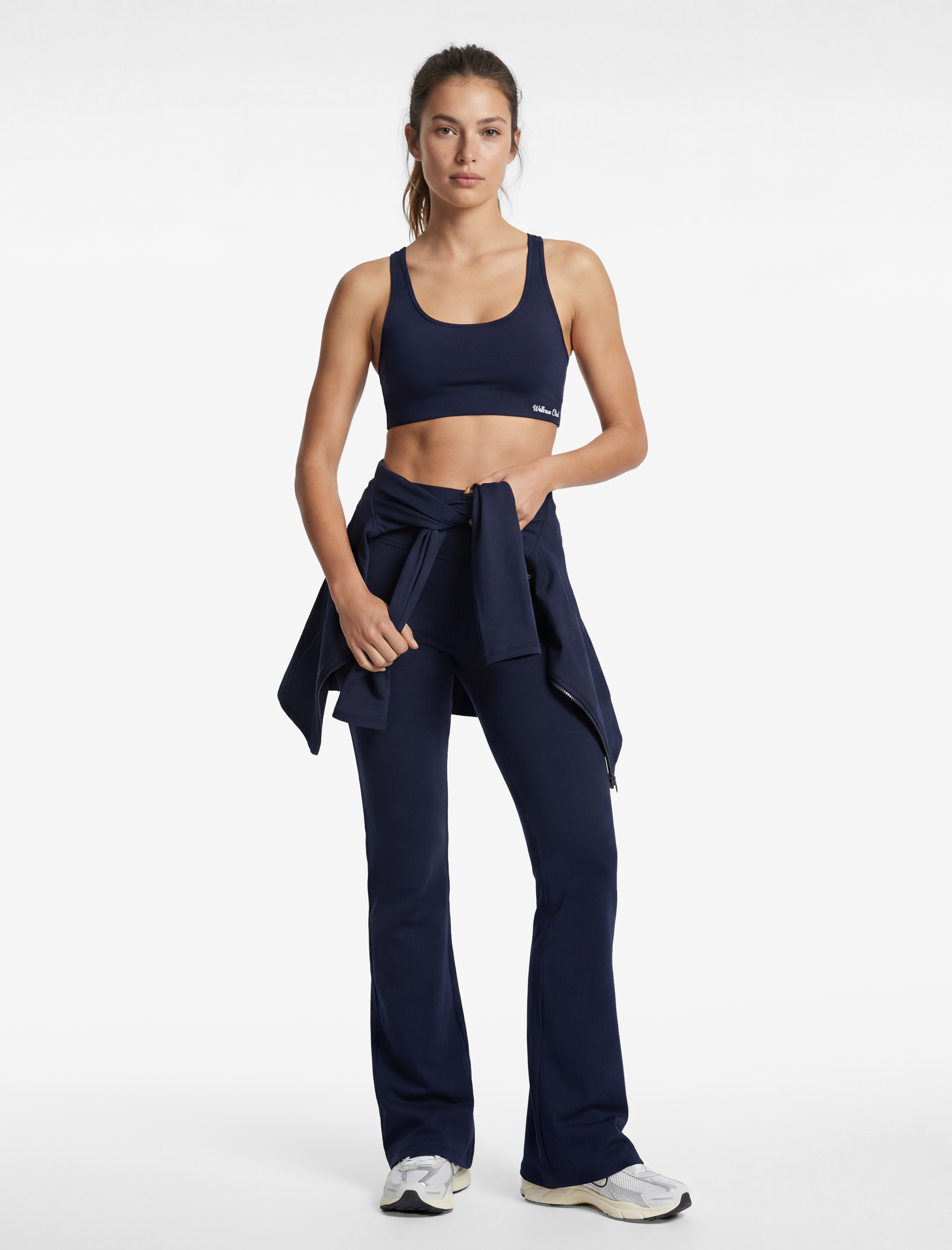   Baskı Detaylı U Yaka Sporcu Sütyeni